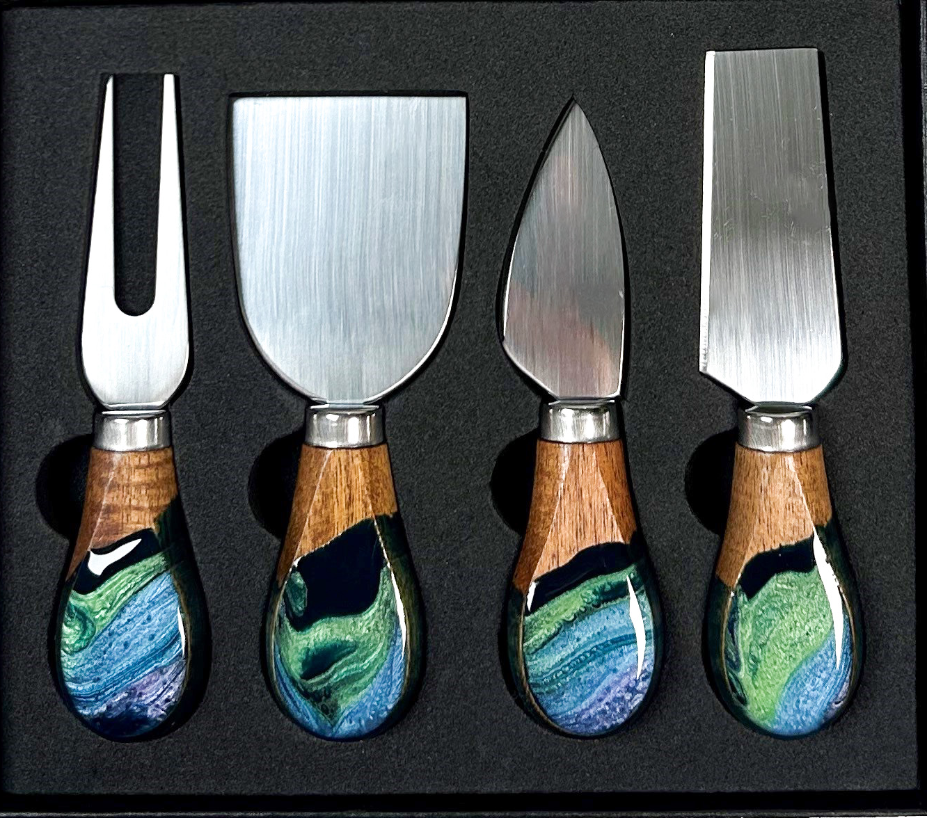 northern lights serving food set
