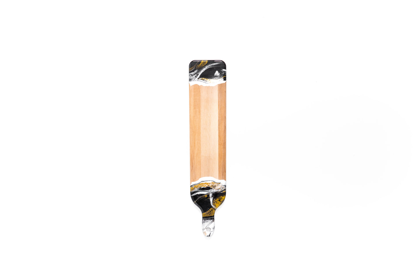 discountinued maple charcuterie board accented with resin