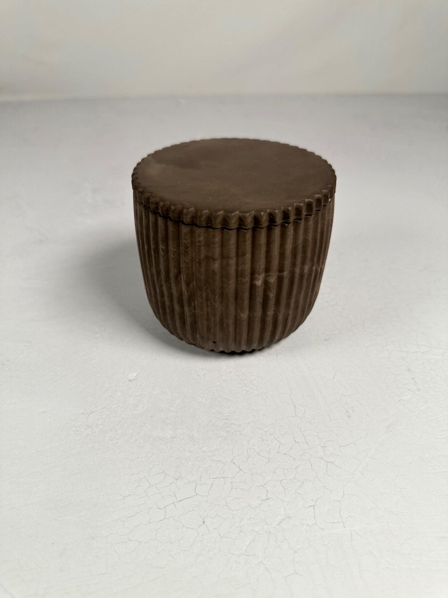 NEW!!! Fluted Jar with Lid