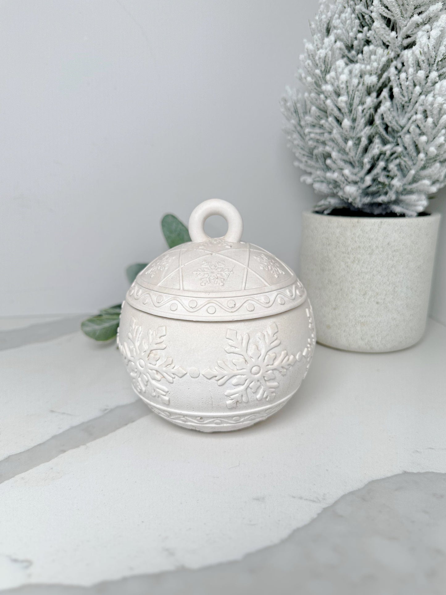 Holiday Ornament Jar