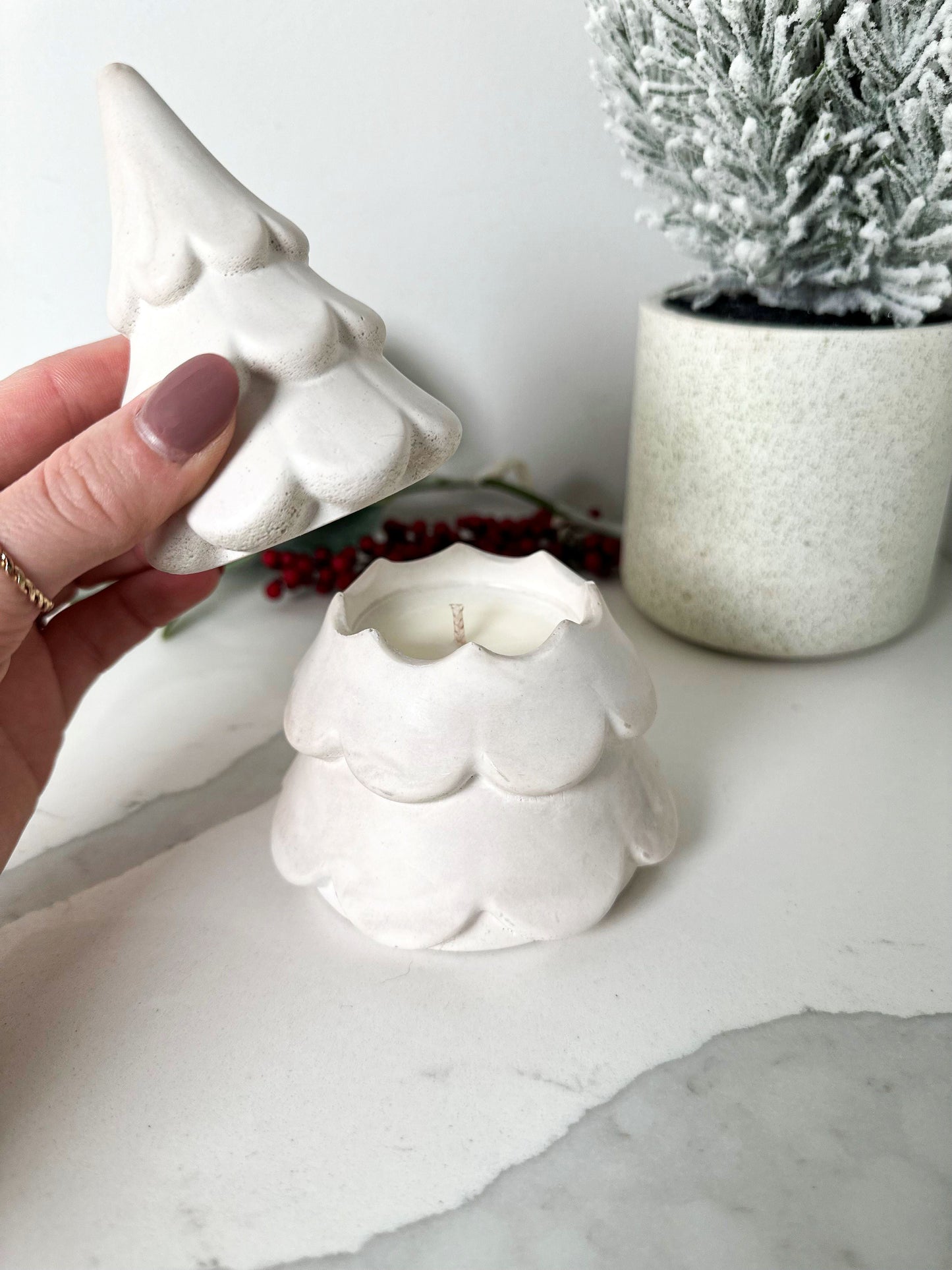 Christmas Tree Candle