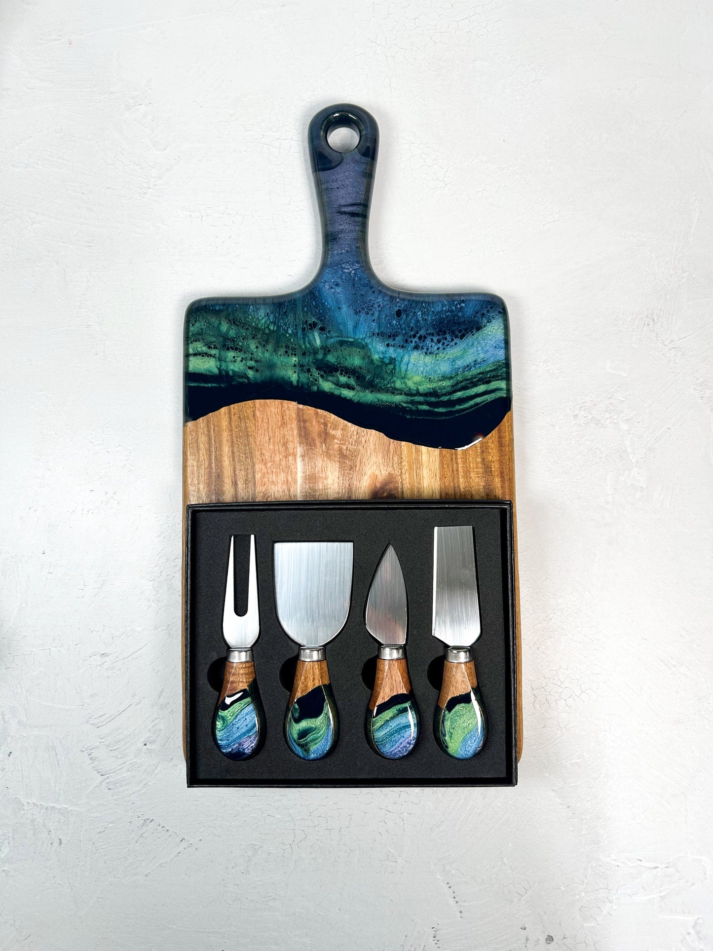 northern lights serving food set