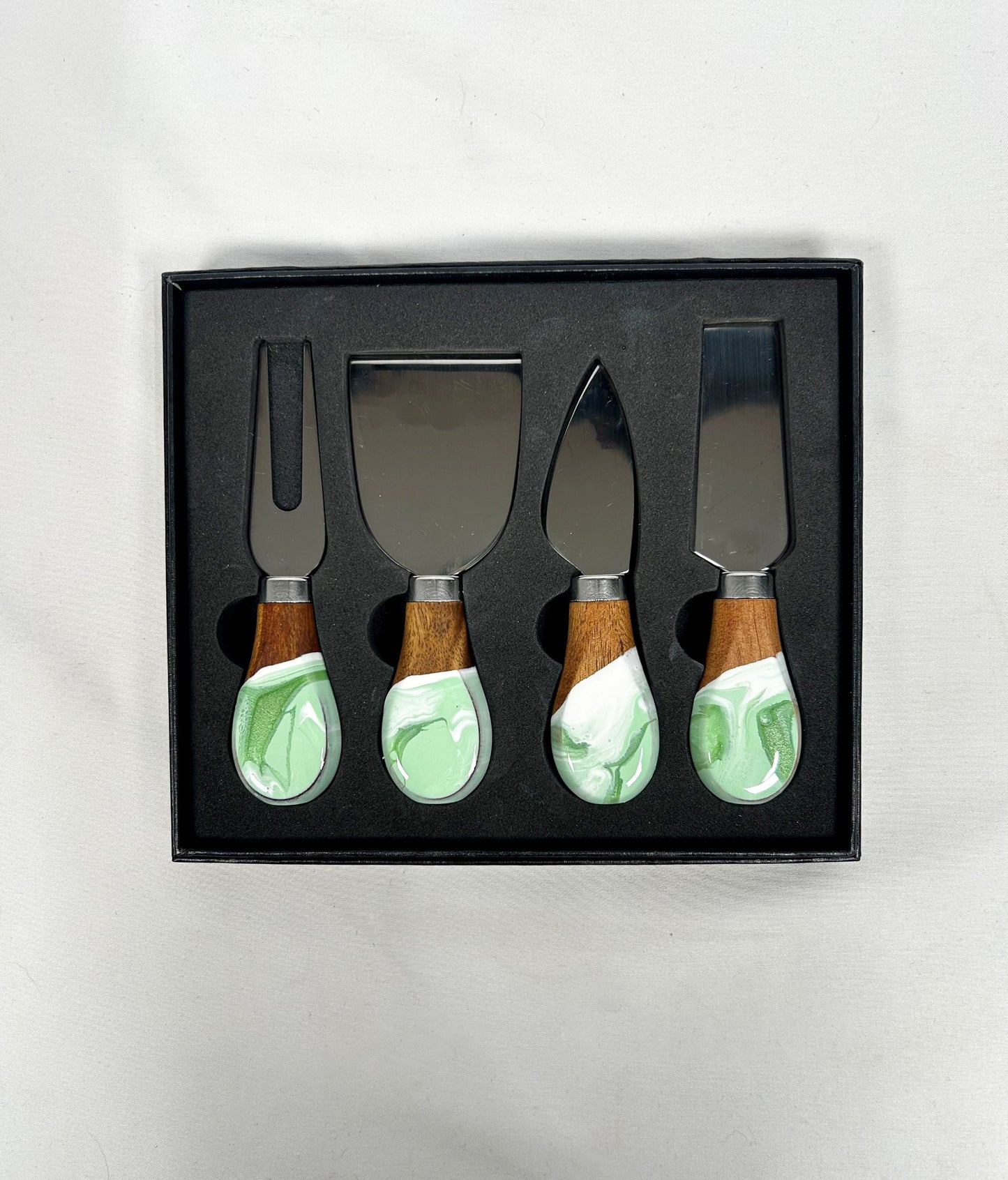 mojito resin cheese knives