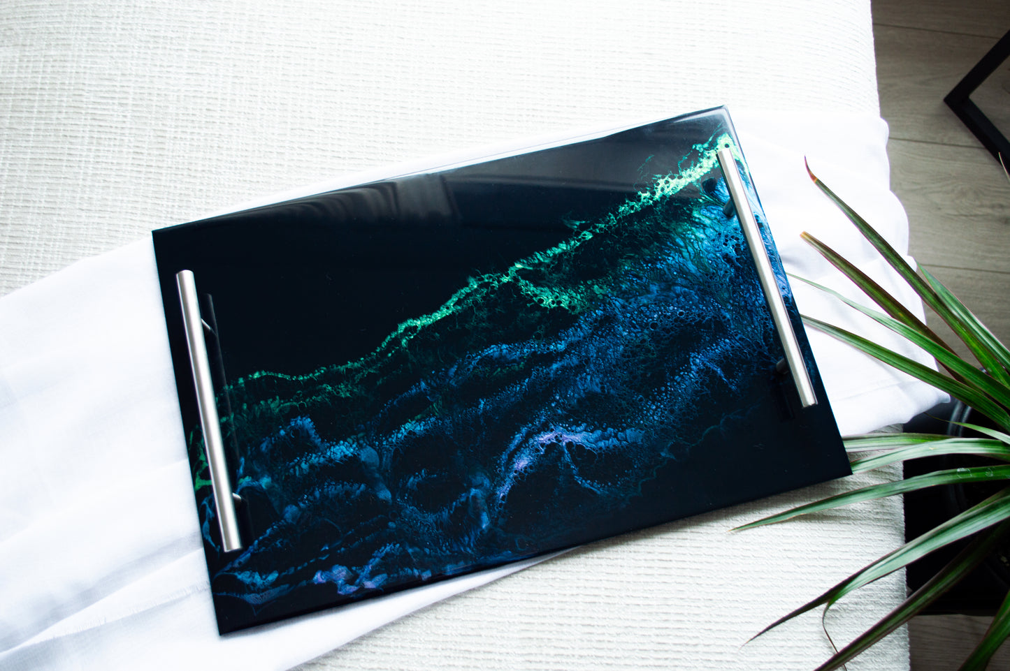 Northern Lights  Acrylic Tray