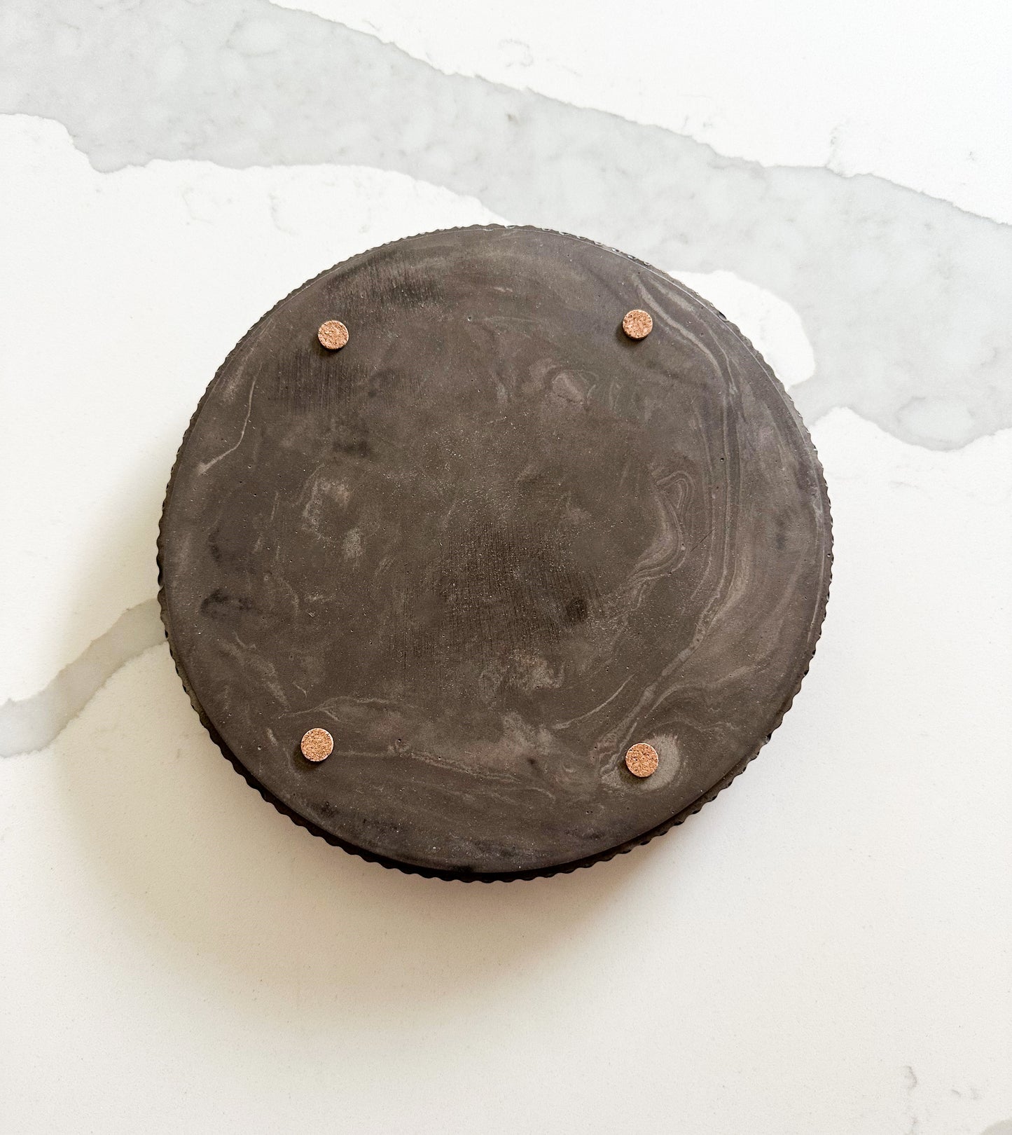 Stoneware Collection - Fluted Round Tray