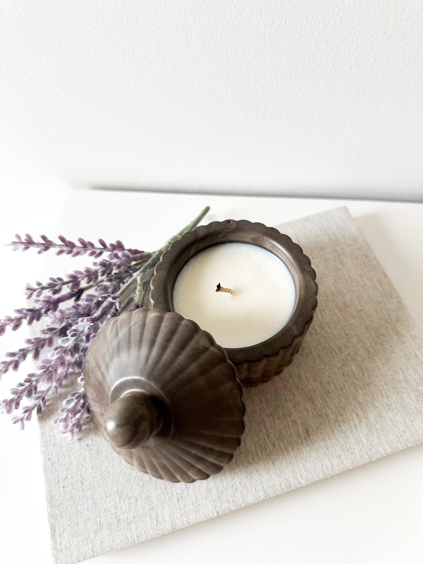 NEW!!! Fluted Small Candle