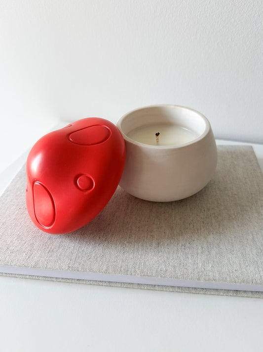 NEW!!! Mushroom Candle