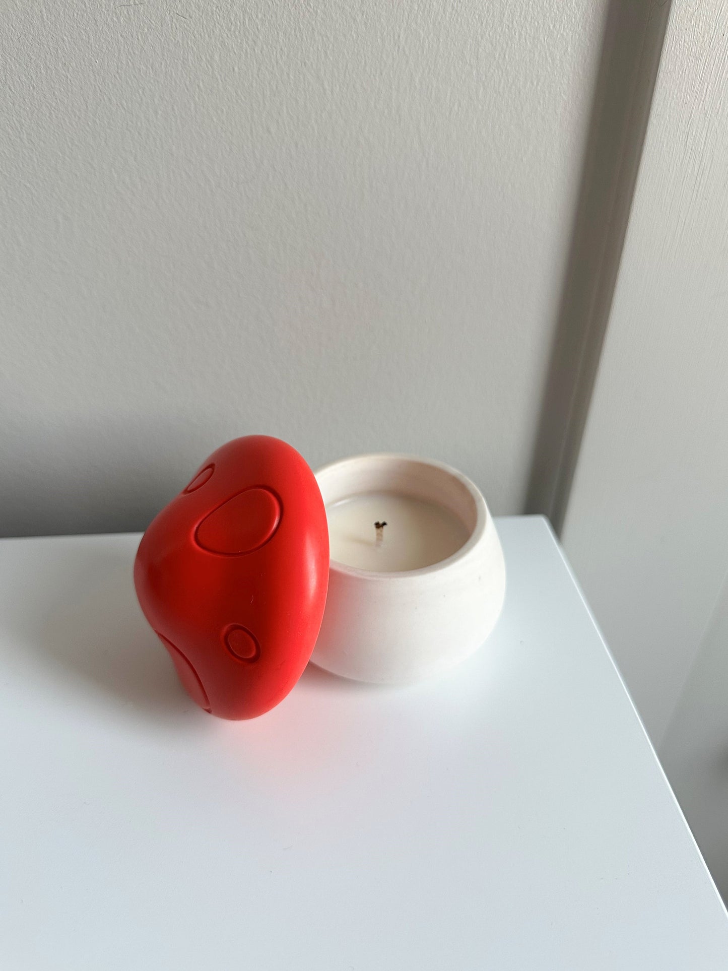 NEW!!! Mushroom Candle