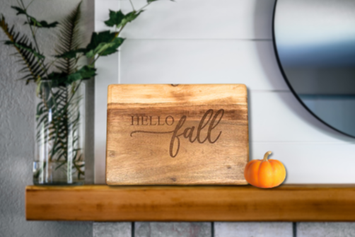 NEW! Fall and Thanksgiving Collection! Engraved Designs (single)