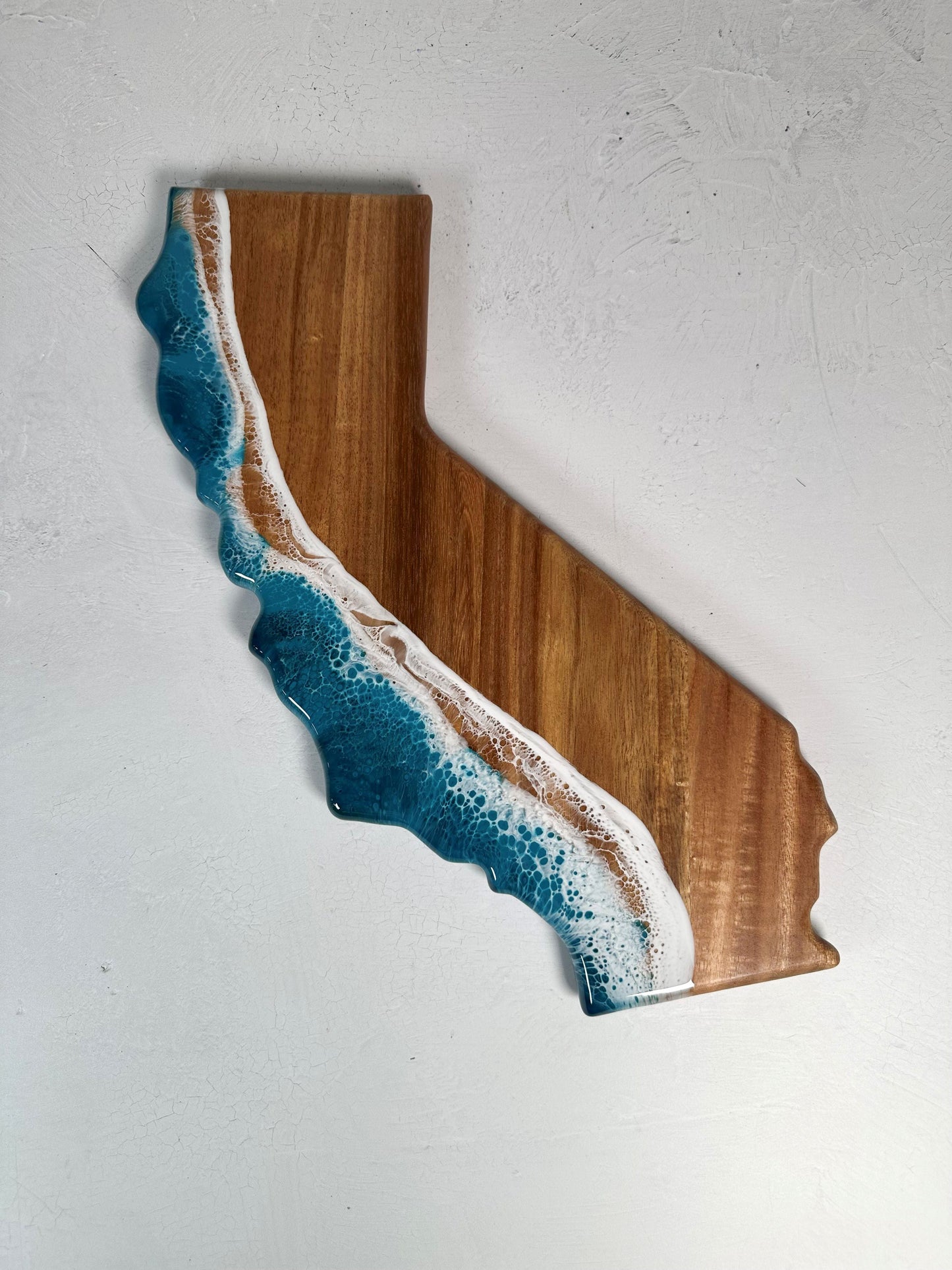 NEW!!! State Shaped Acacia Cheese Board