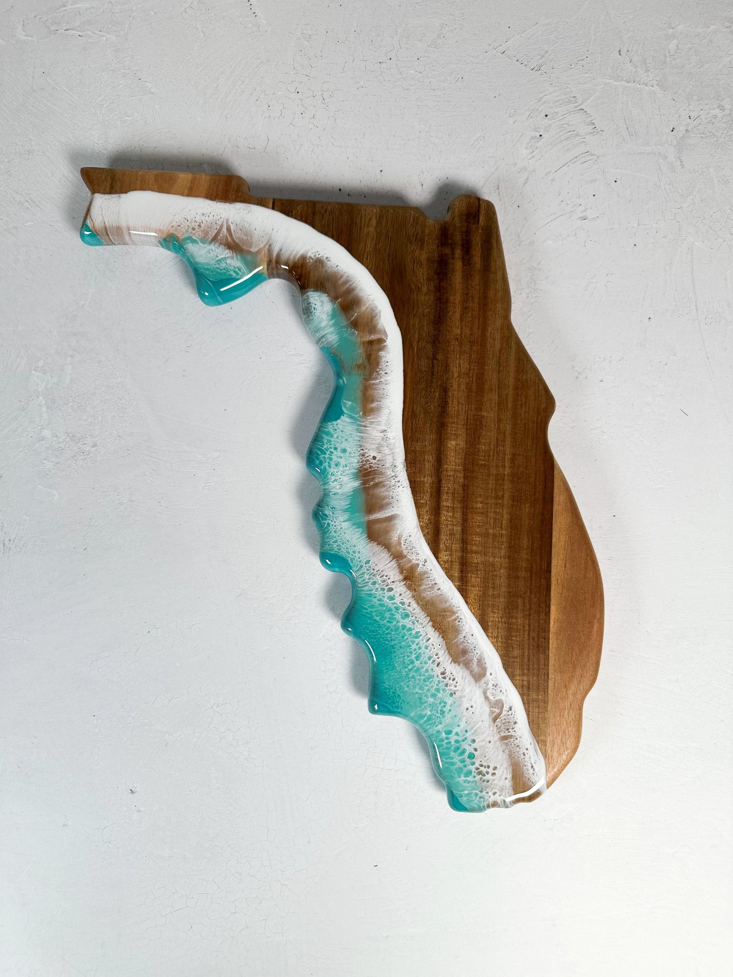 NEW!!! State Shaped Acacia Cheese Board
