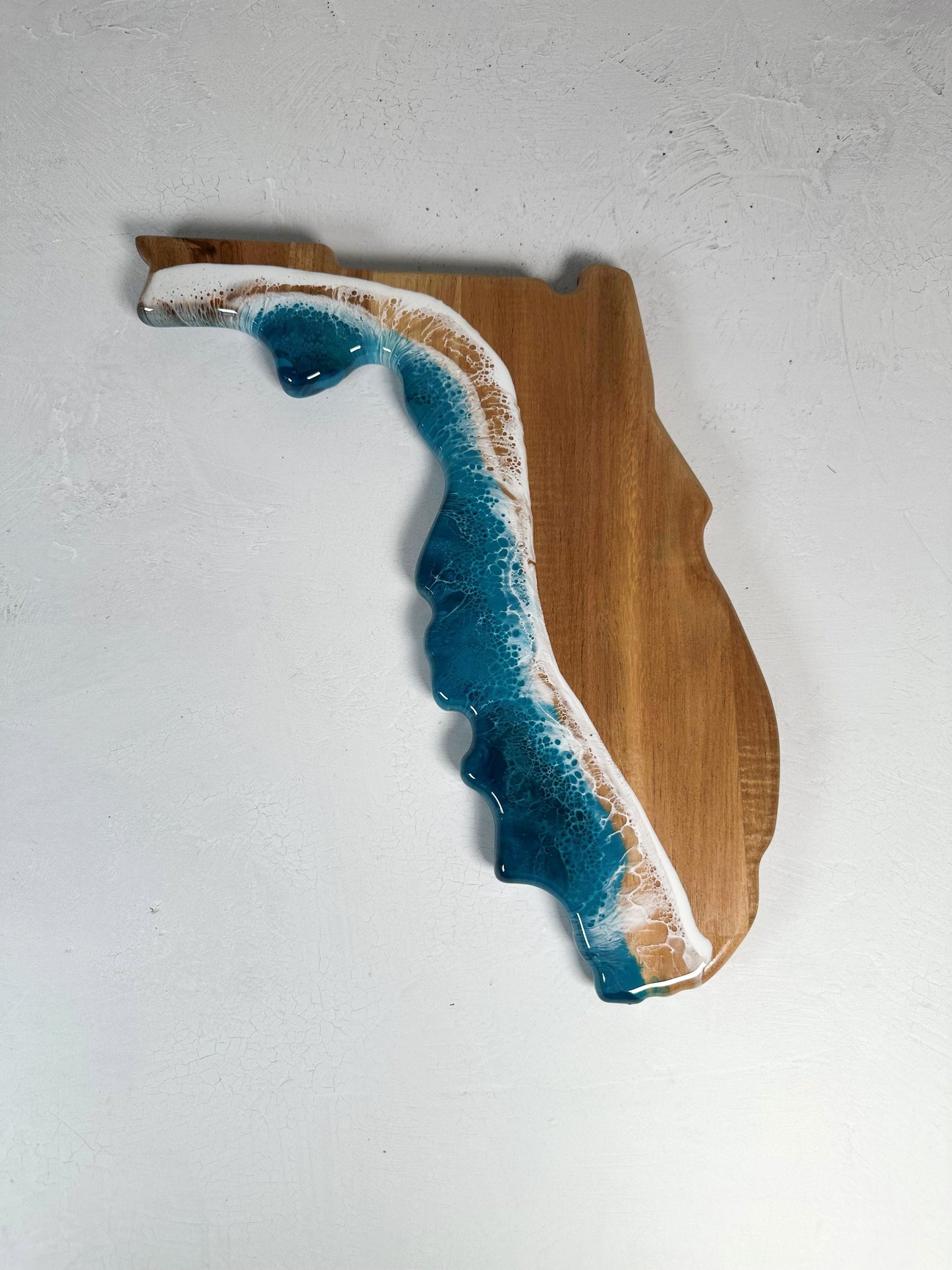 NEW!!! State Shaped Acacia Cheese Board