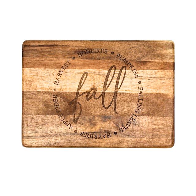 NEW! Fall and Thanksgiving Collection! Engraved Designs (single)