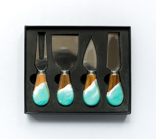 Resin Coated Cheese Knife Set