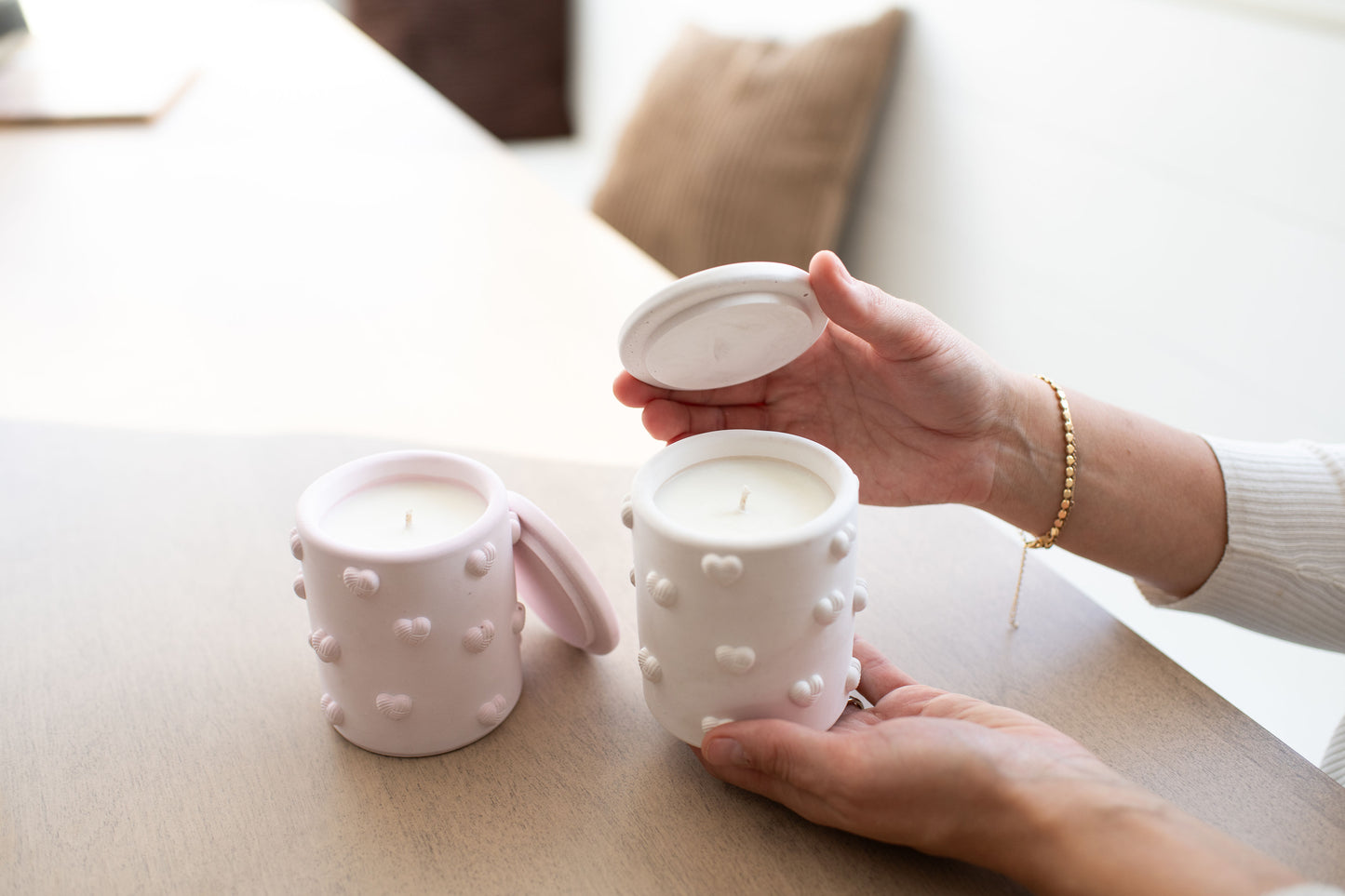 Jar of Hearts Candle