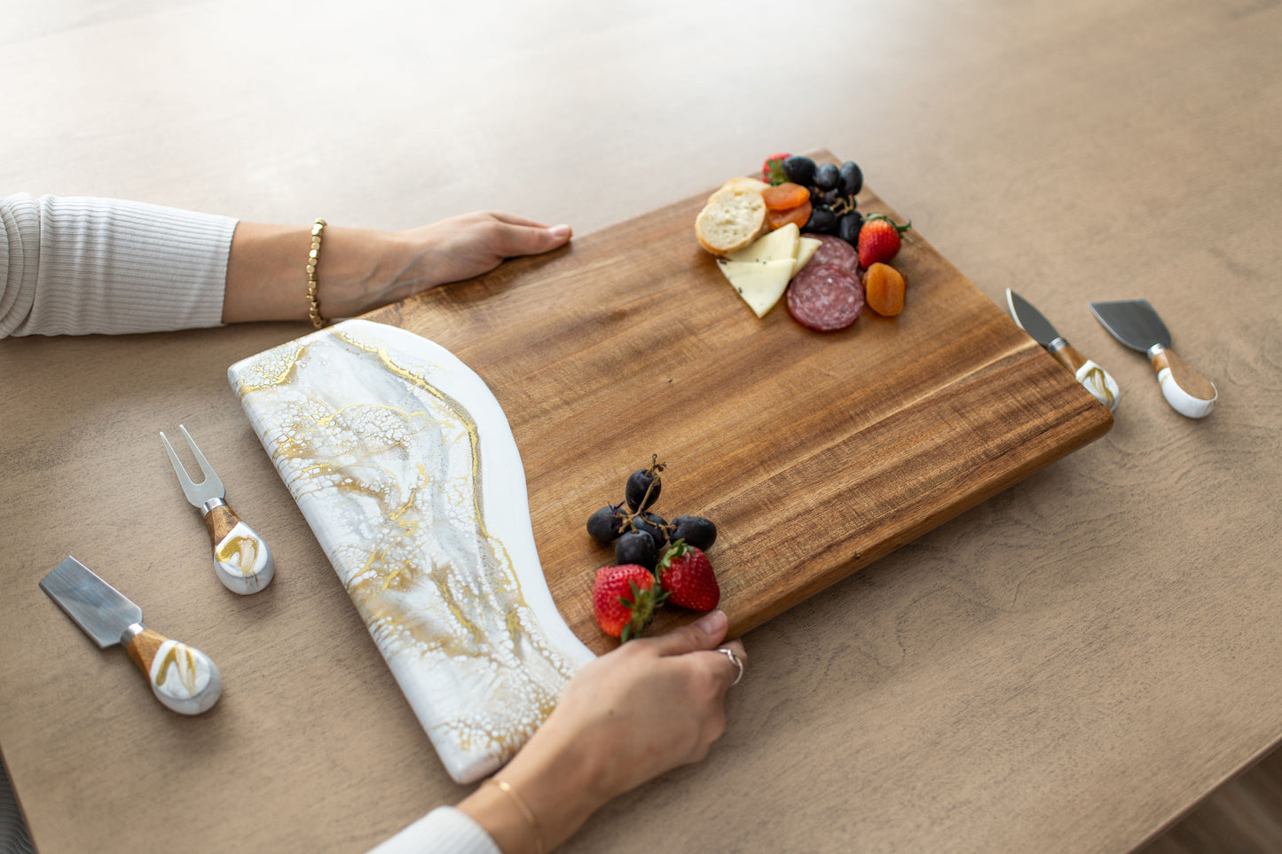 Acacia Bread Boards