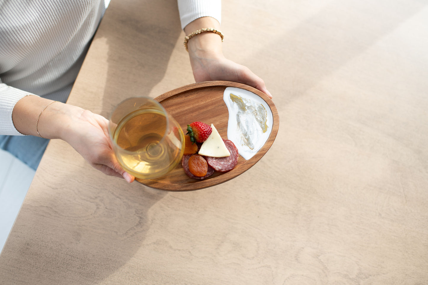Wine & Appetizer Trays