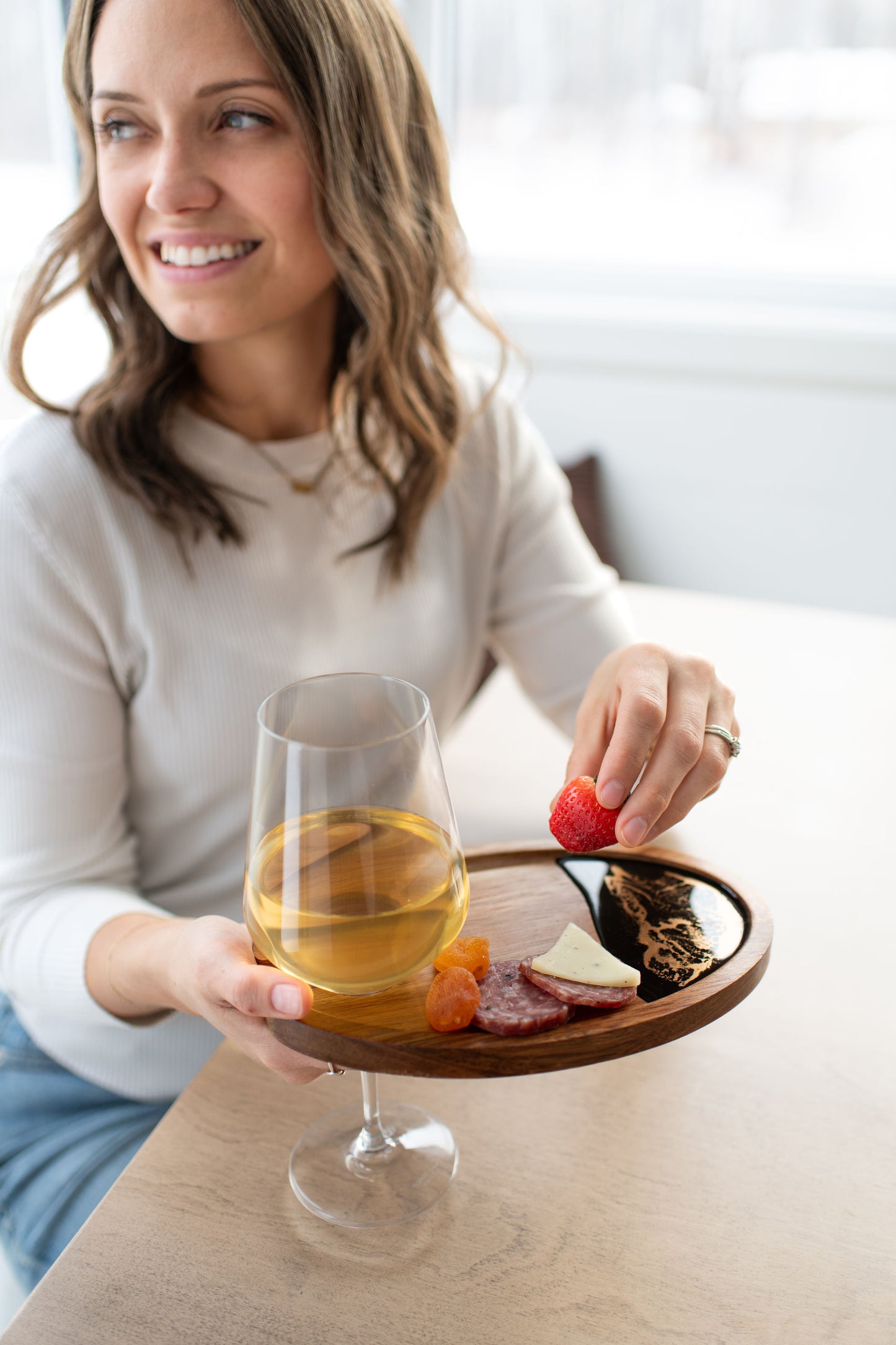 Wine & Appetizer Trays