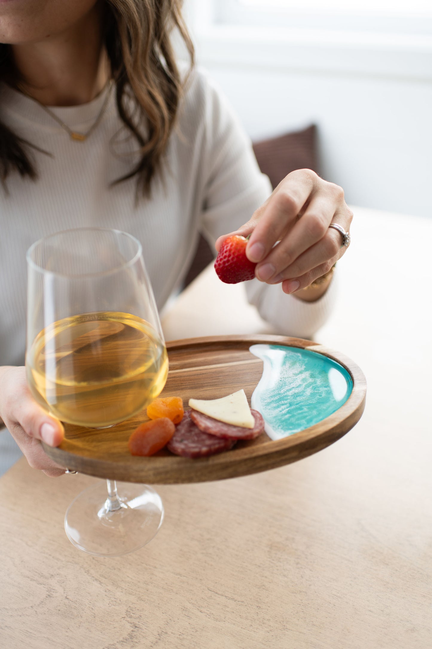 Wine & Appetizer Trays