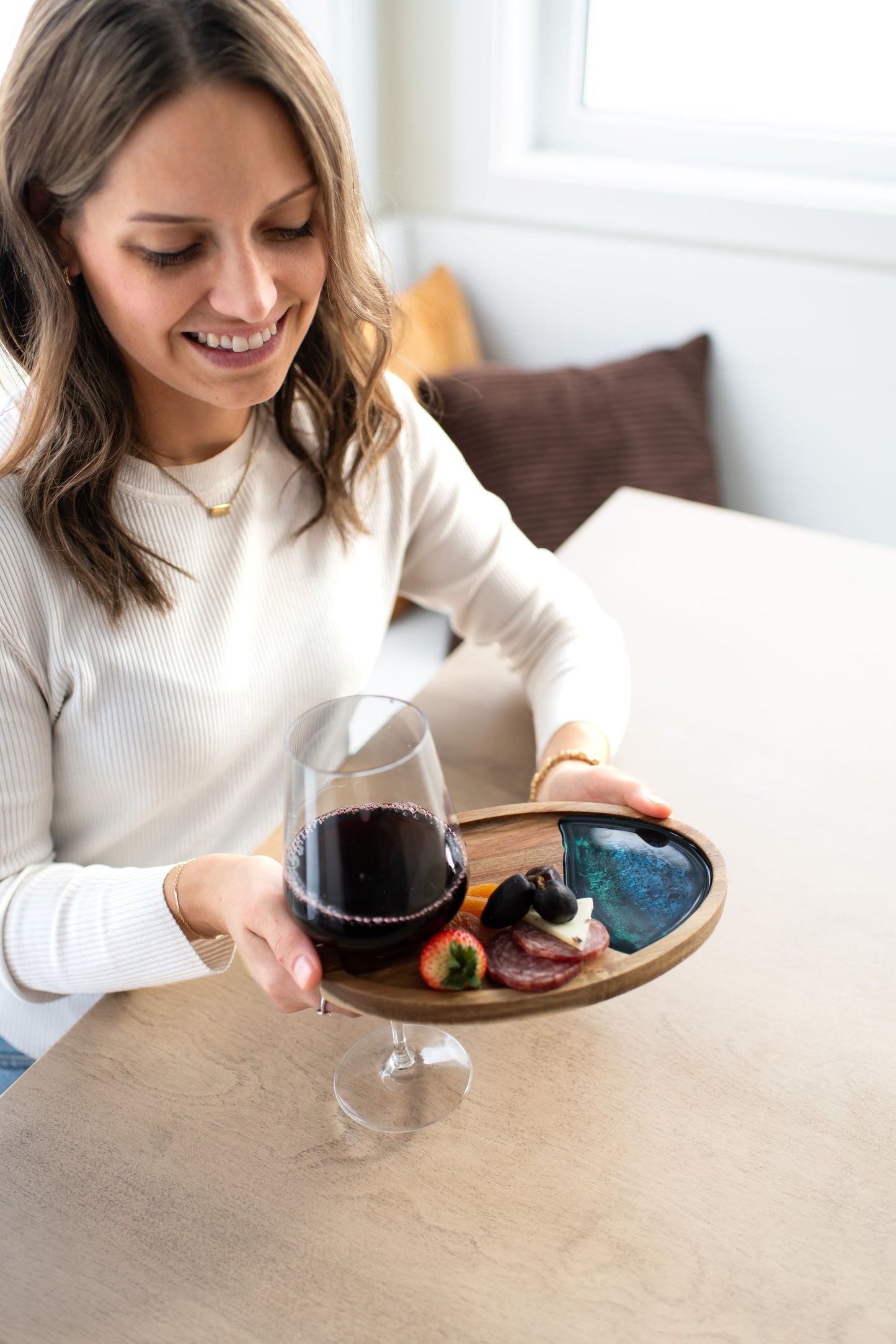 Wine & Appetizer Trays