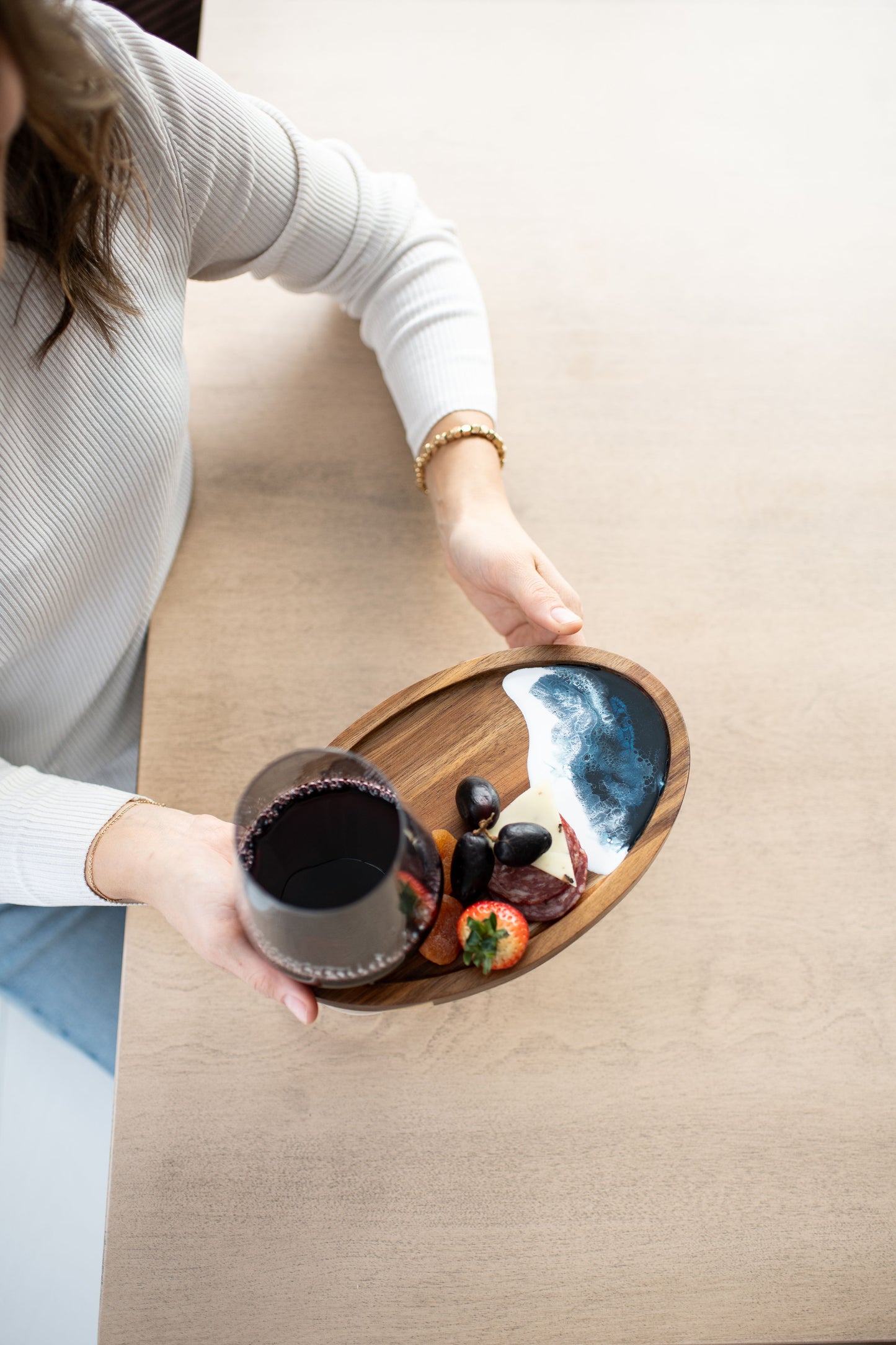Wine & Appetizer Trays