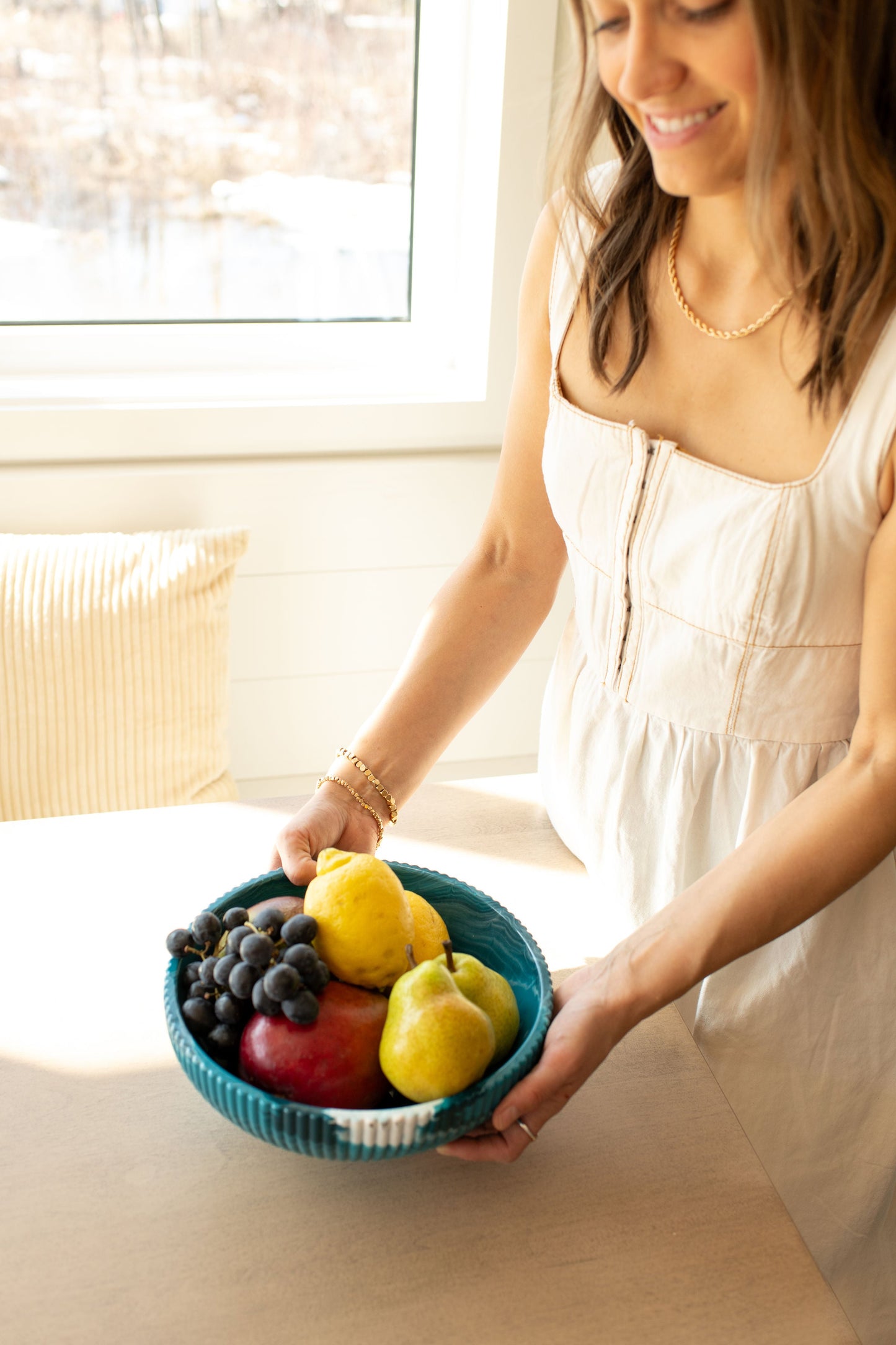 NEW!!! Resin Fruit Bowl