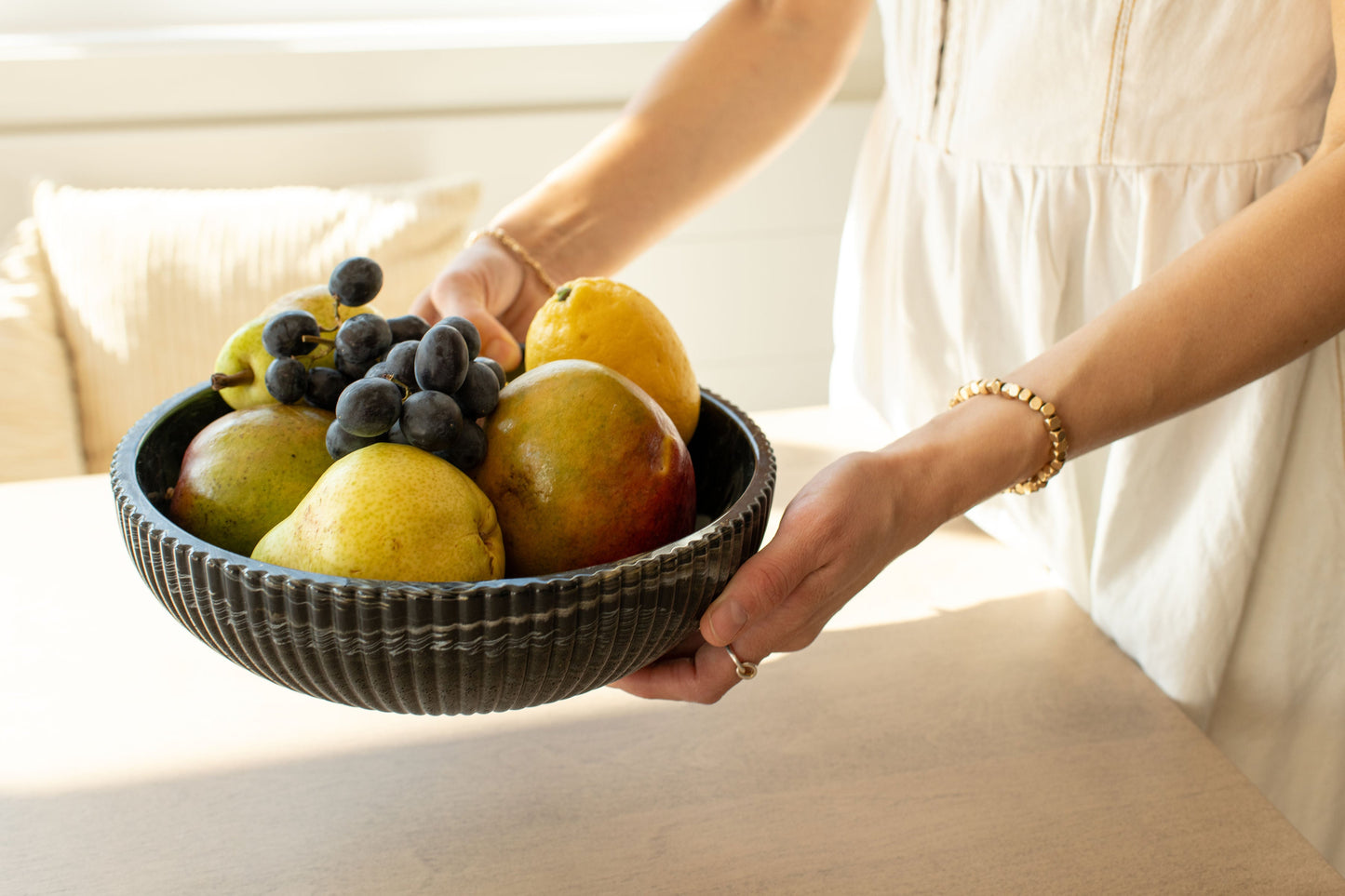 NEW!!! Resin Fruit Bowl