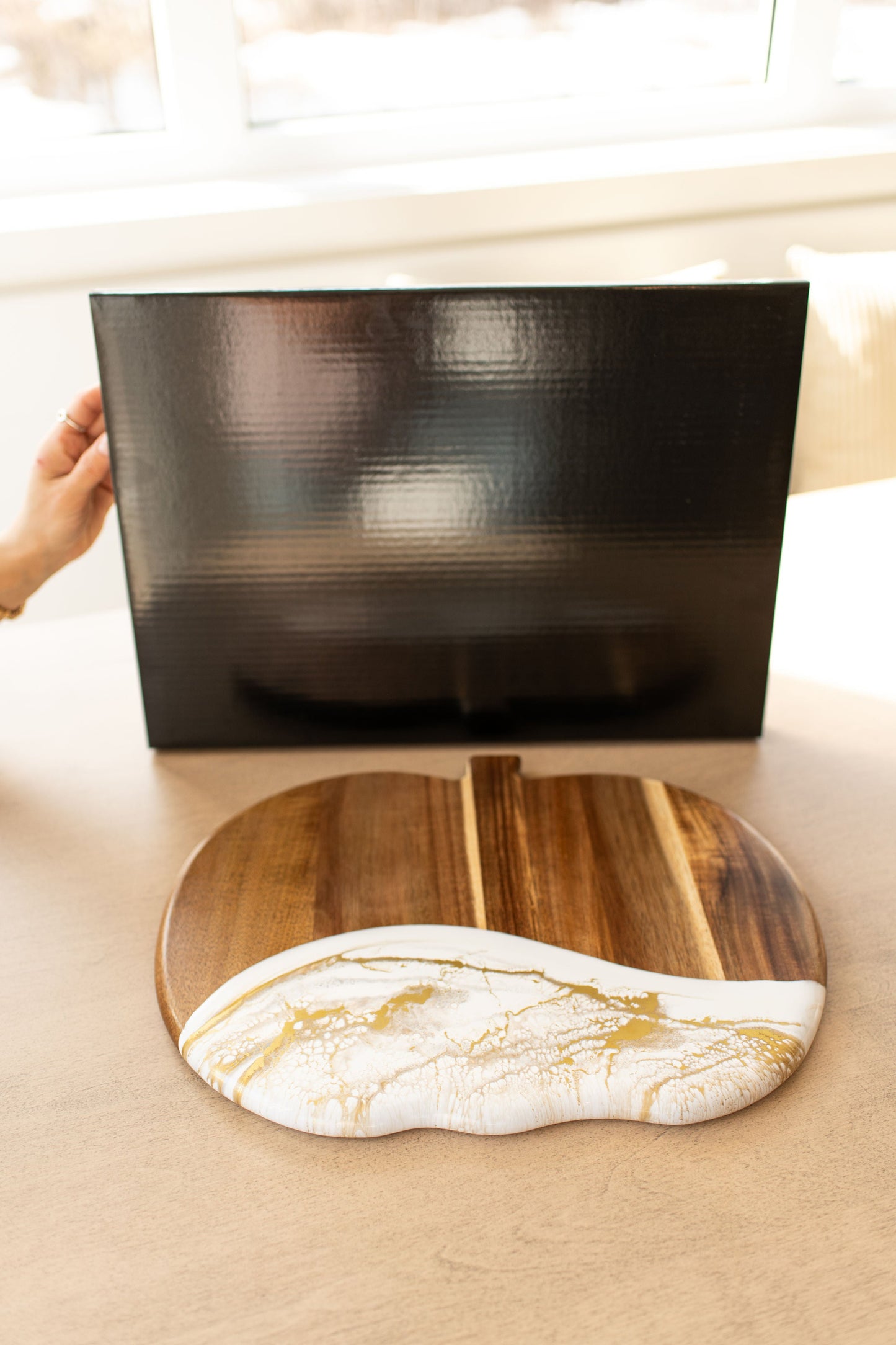 NEW!!! Pumpkin Charcuterie Board and Ceramic Tray
