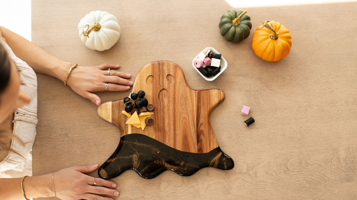 NEW!!! Ghost-Shaped Charcuterie Board