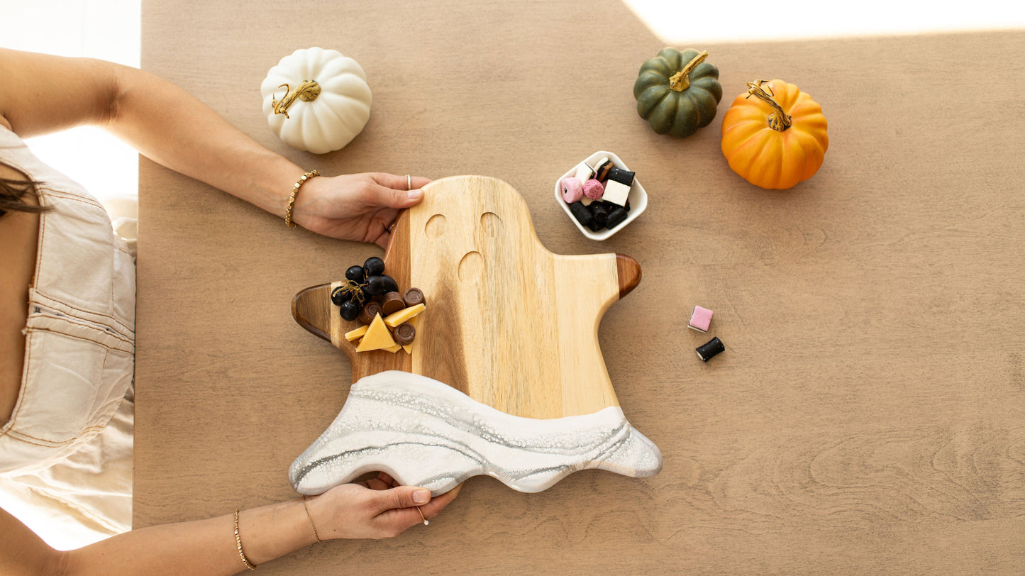 NEW!!! Ghost-Shaped Charcuterie Board