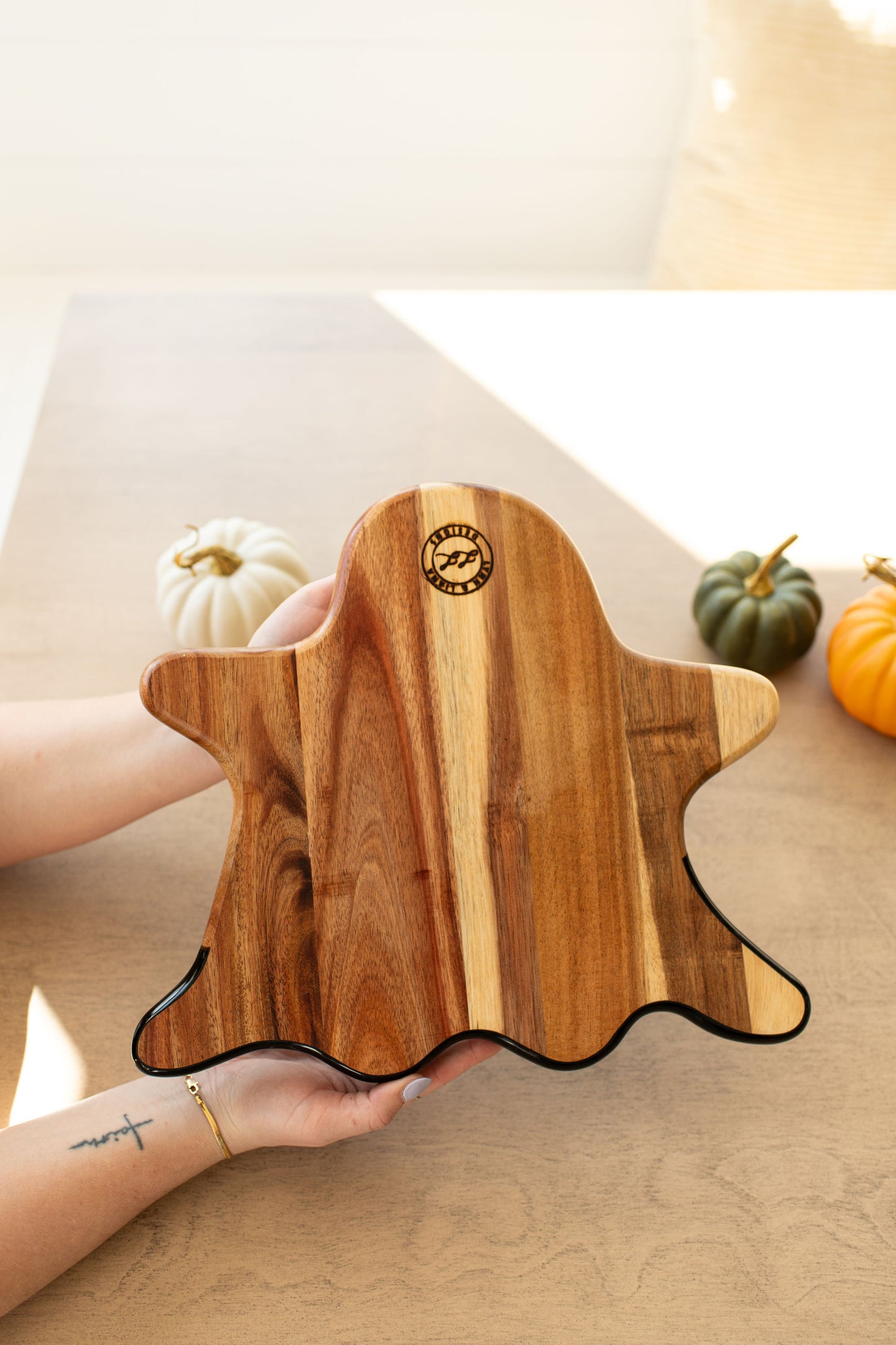 NEW!!! Ghost-Shaped Charcuterie Board
