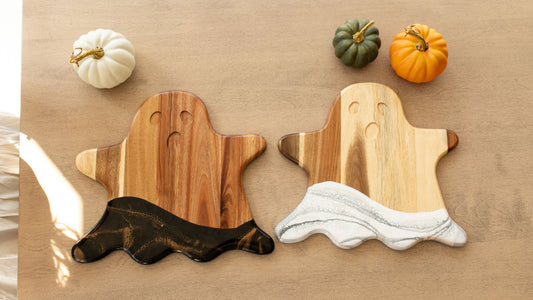 NEW!!! Ghost-Shaped Charcuterie Board