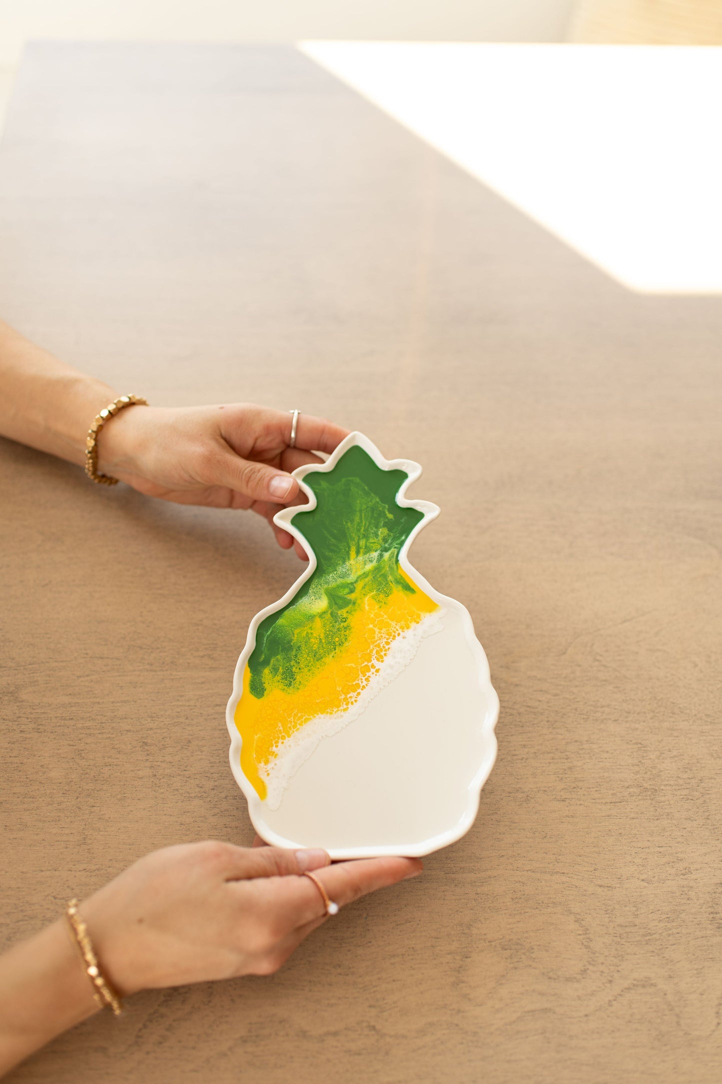 NEW!!! Pineapple Charcuterie Board and Ceramic Tray