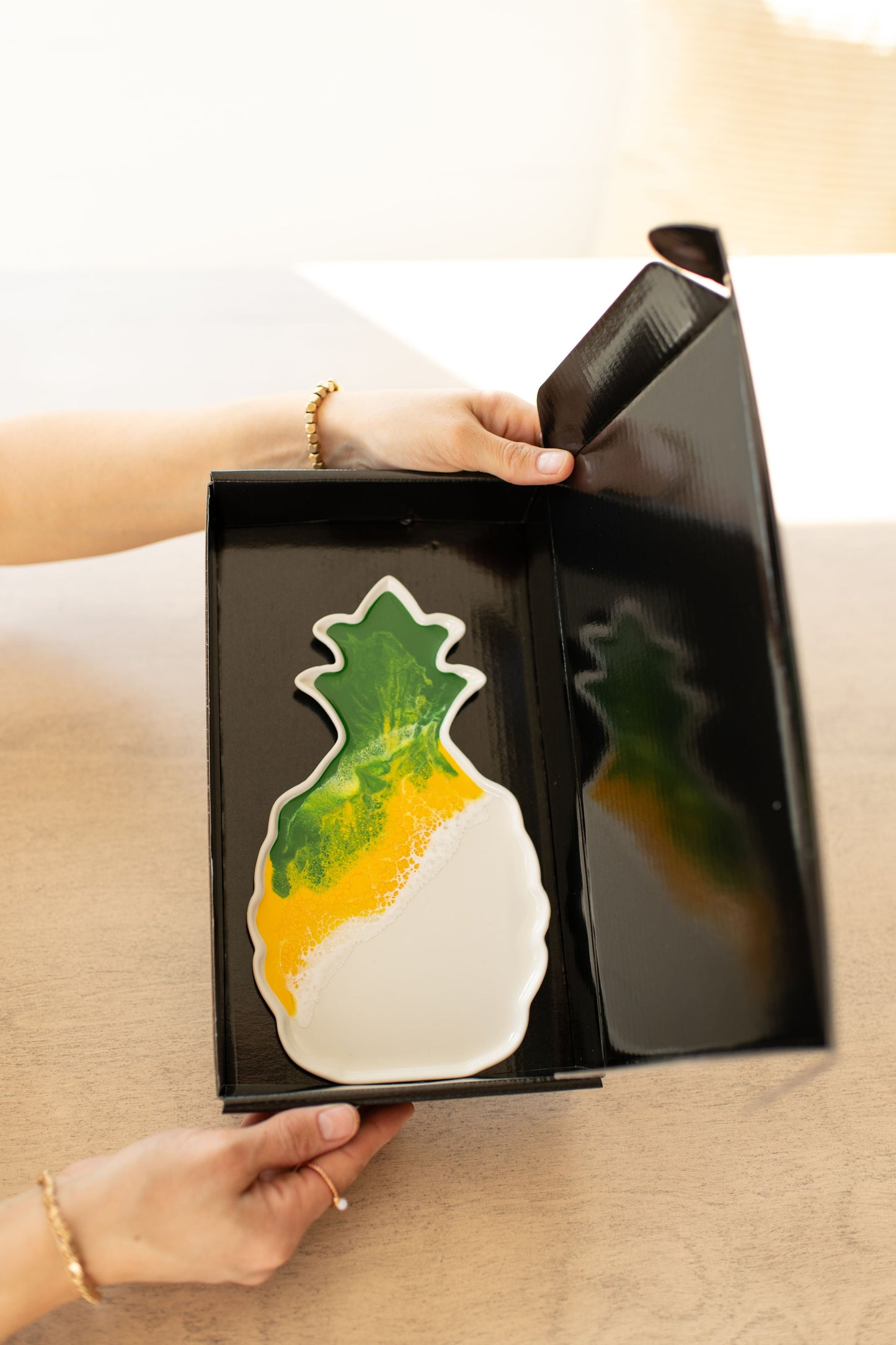 NEW!!! Pineapple Charcuterie Board and Ceramic Tray