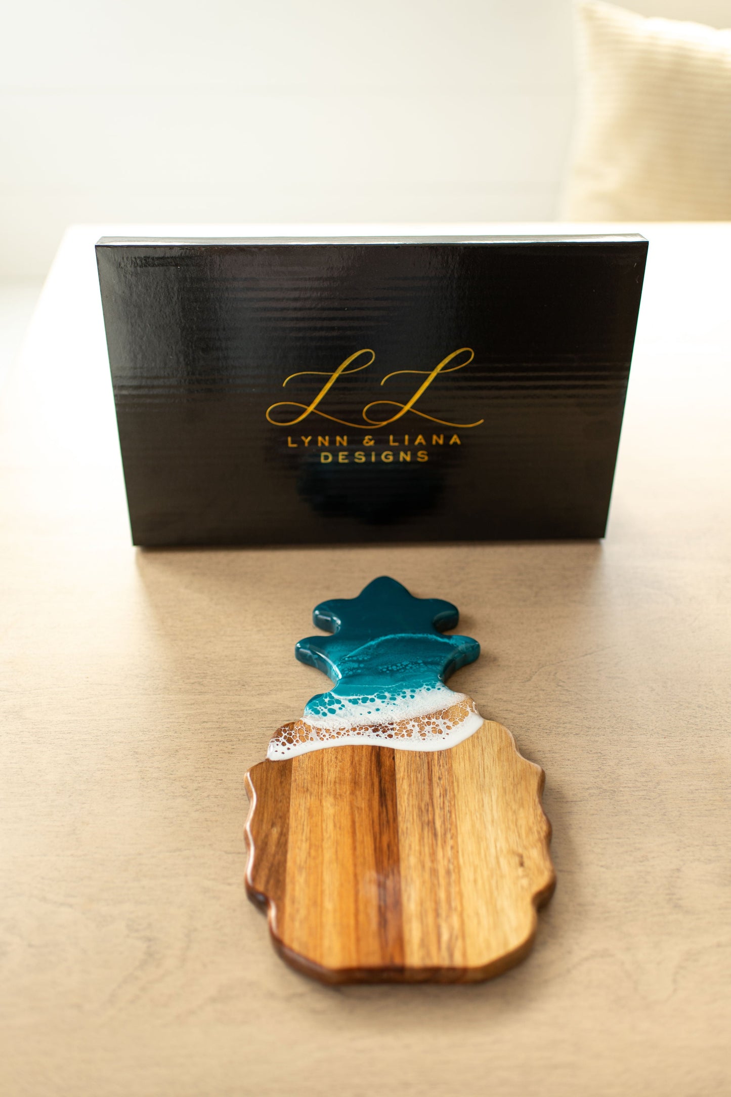 NEW!!! Pineapple Charcuterie Board and Ceramic Tray