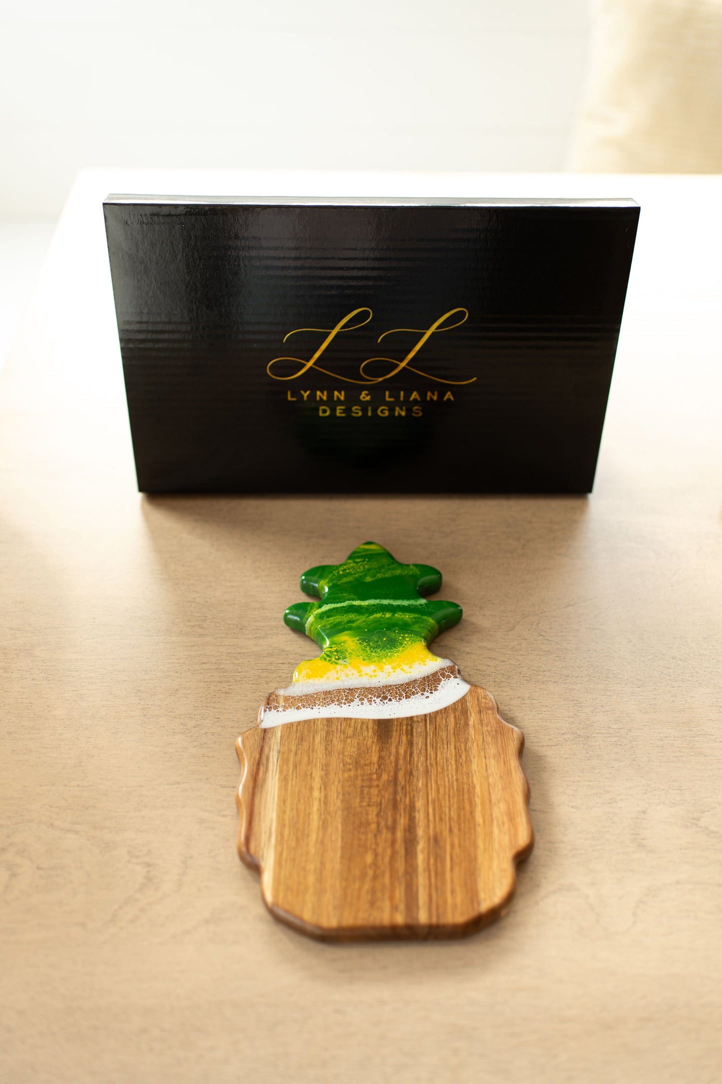 NEW!!! Pineapple Charcuterie Board and Ceramic Tray