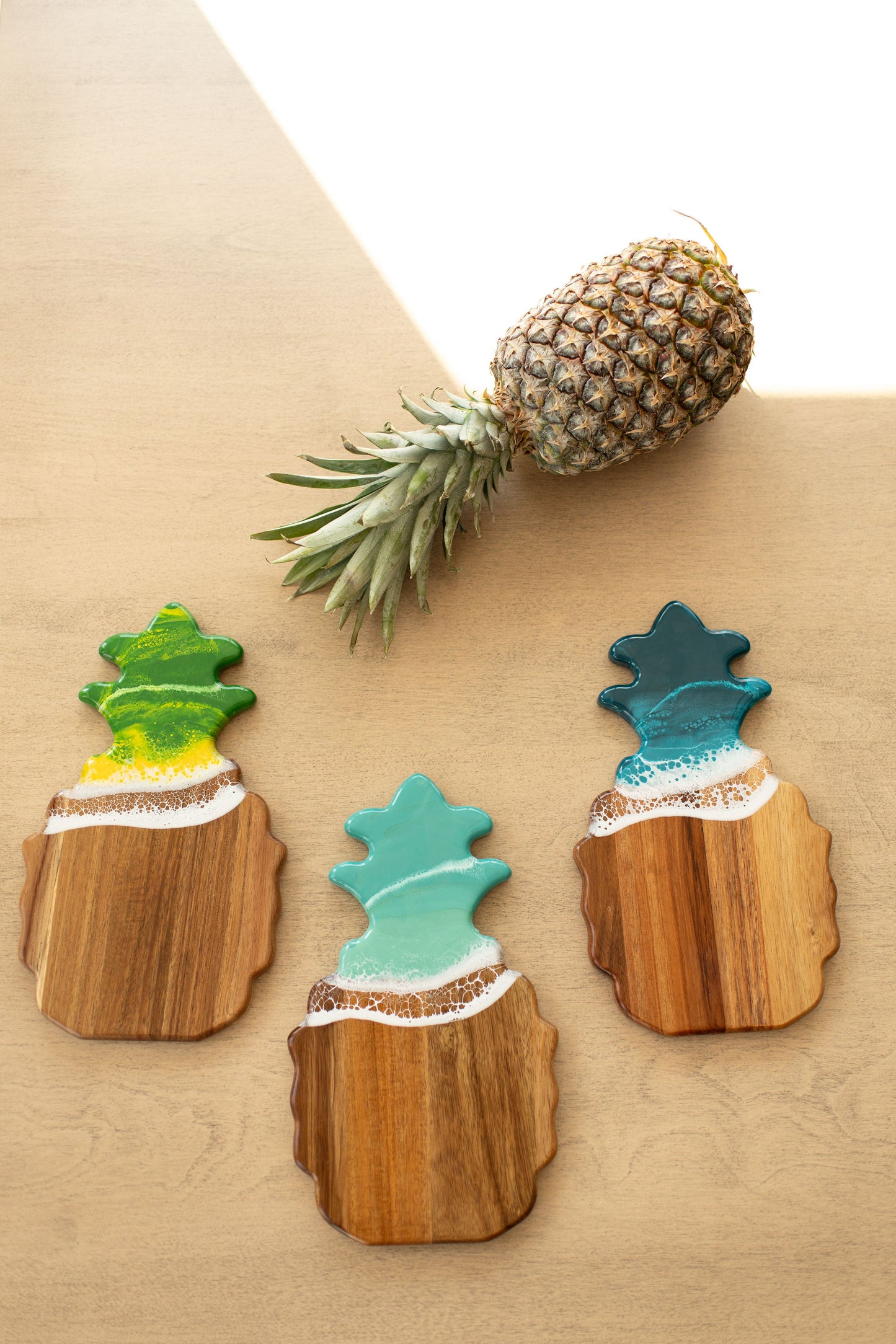 NEW!!! Pineapple Charcuterie Board and Ceramic Tray