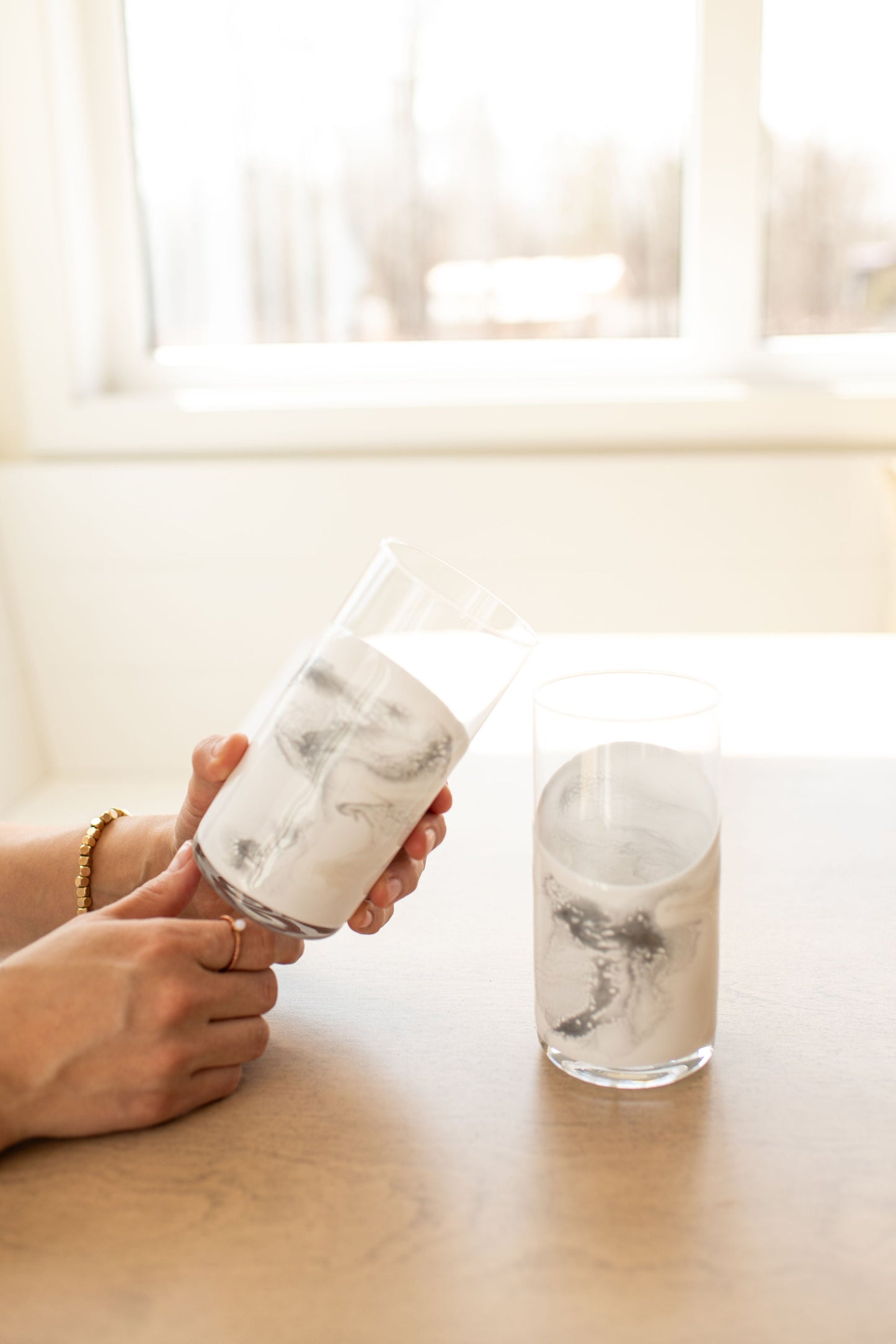 NEW!!! Resin Accented Highball Glasses - AVAILABLE TO SHIP JUNE 30