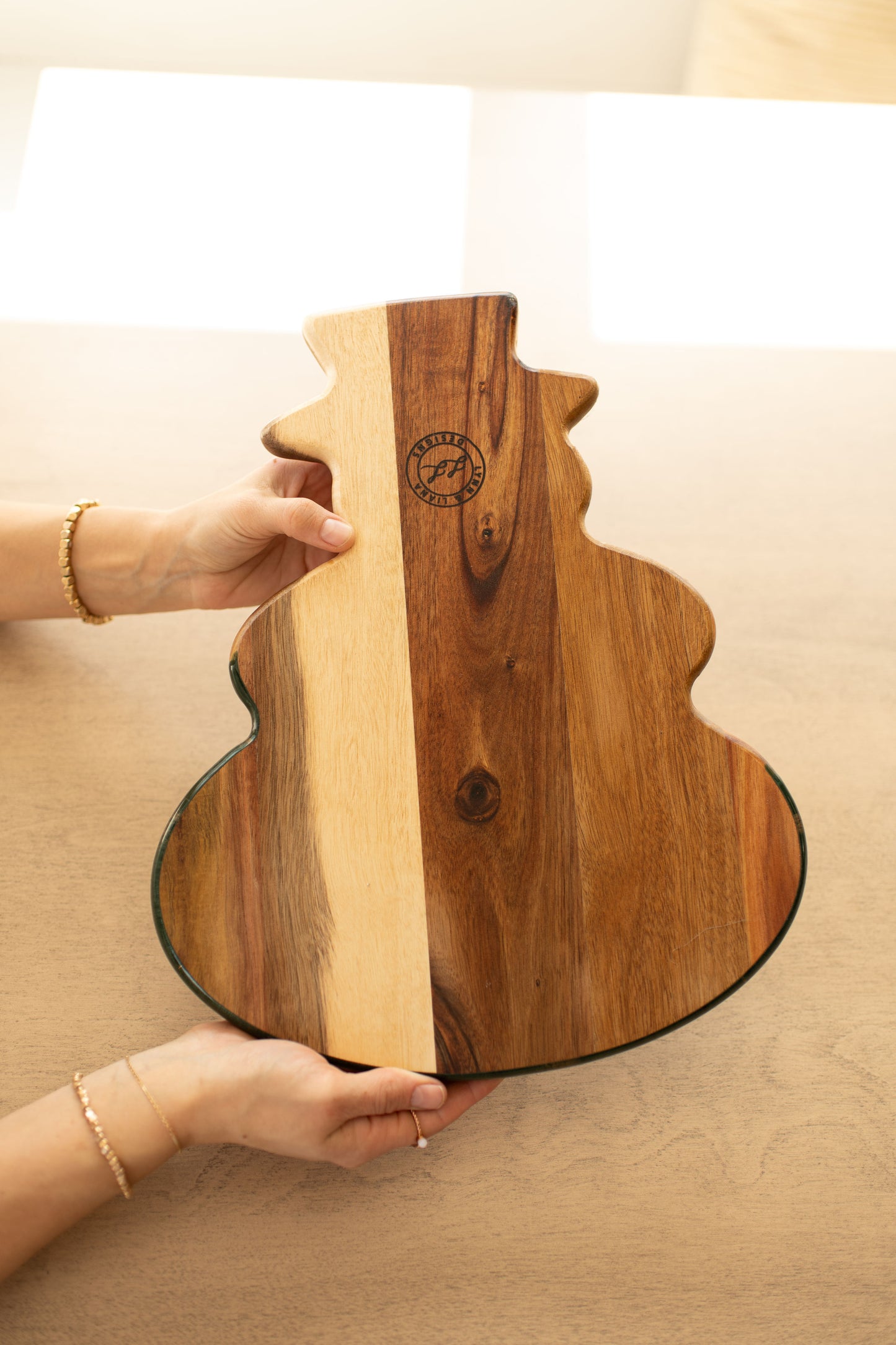 NEW!!! Snowman Charcuterie Board and Ceramic Tray