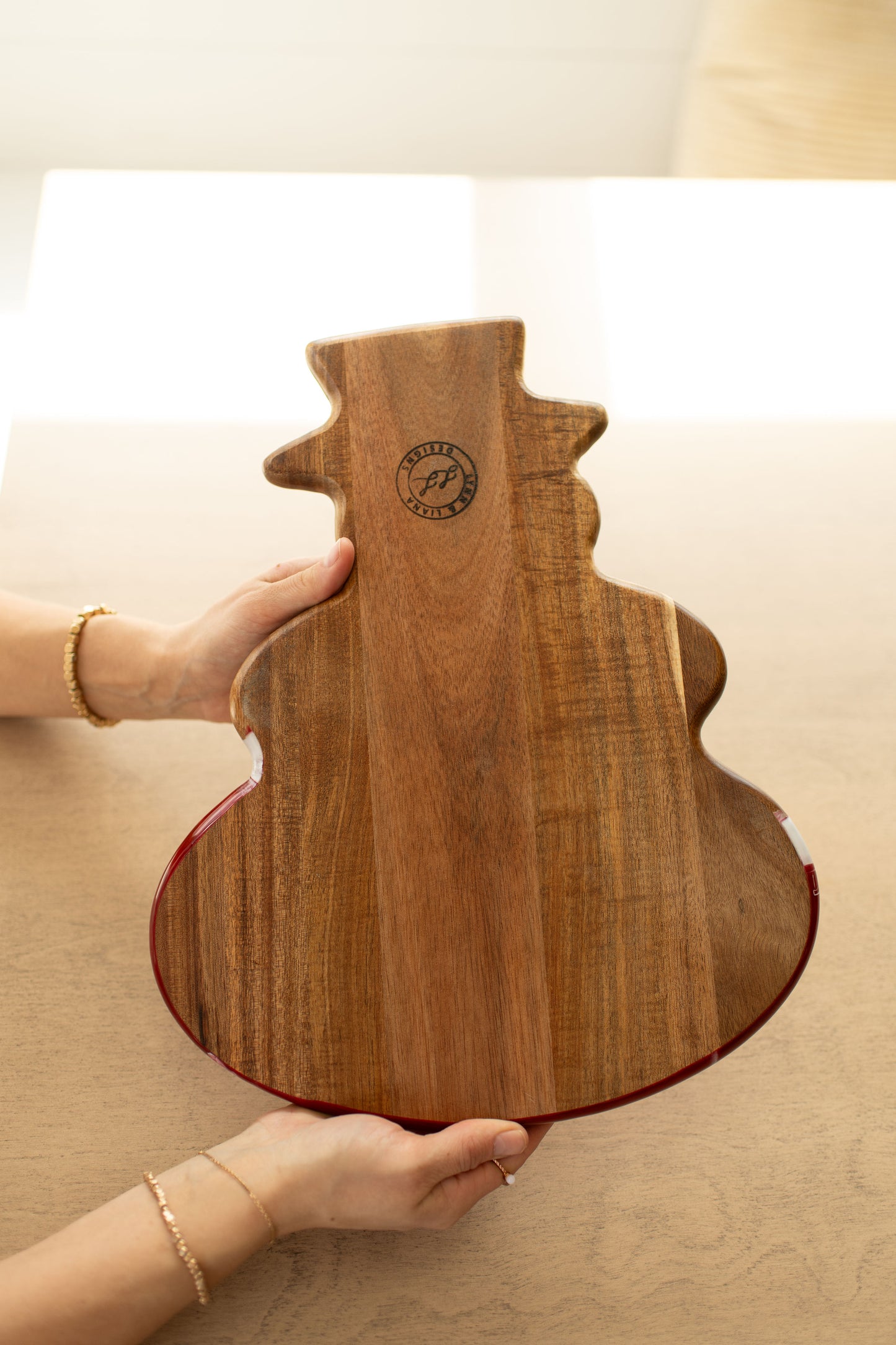 NEW!!! Snowman Charcuterie Board and Ceramic Tray
