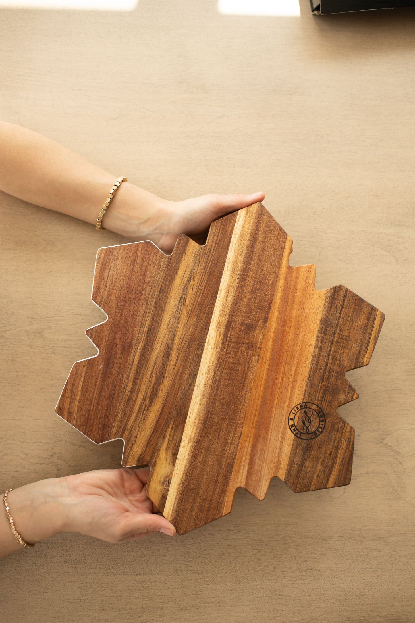 NEW!!! Snowflake Charcuterie Board and Ceramic Tray