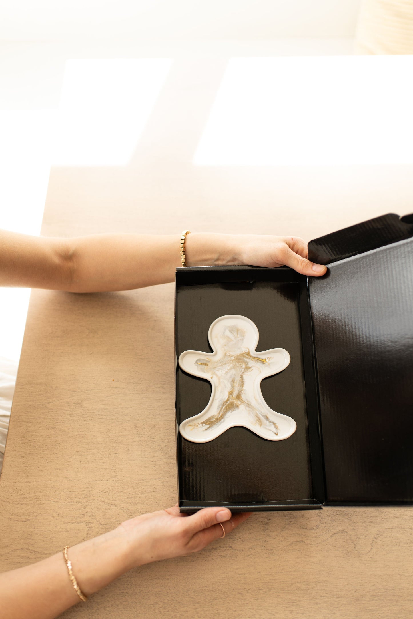 NEW!!! Gingerbread Man Charcuterie Board and Ceramic Tray
