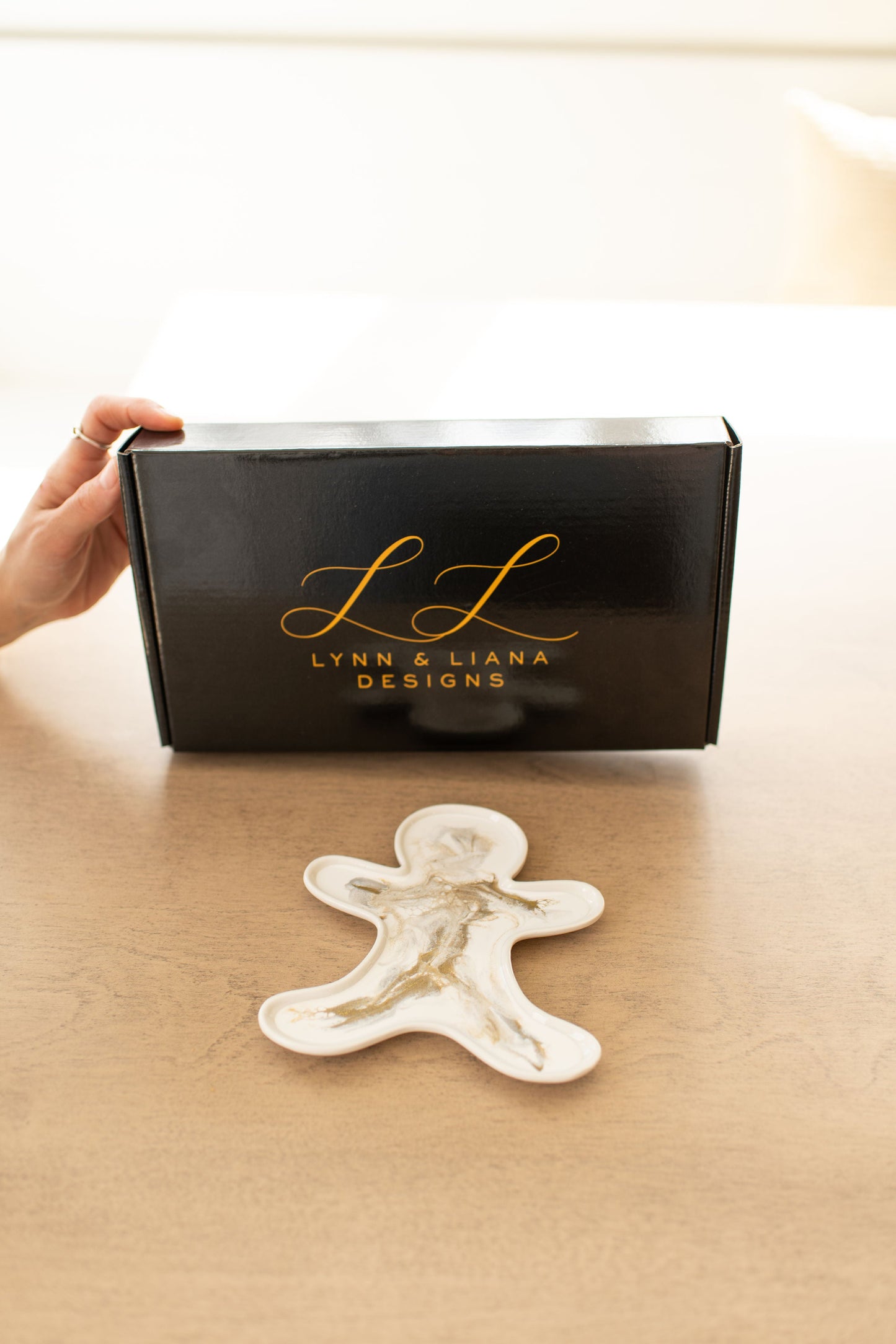 NEW!!! Gingerbread Man Charcuterie Board and Ceramic Tray