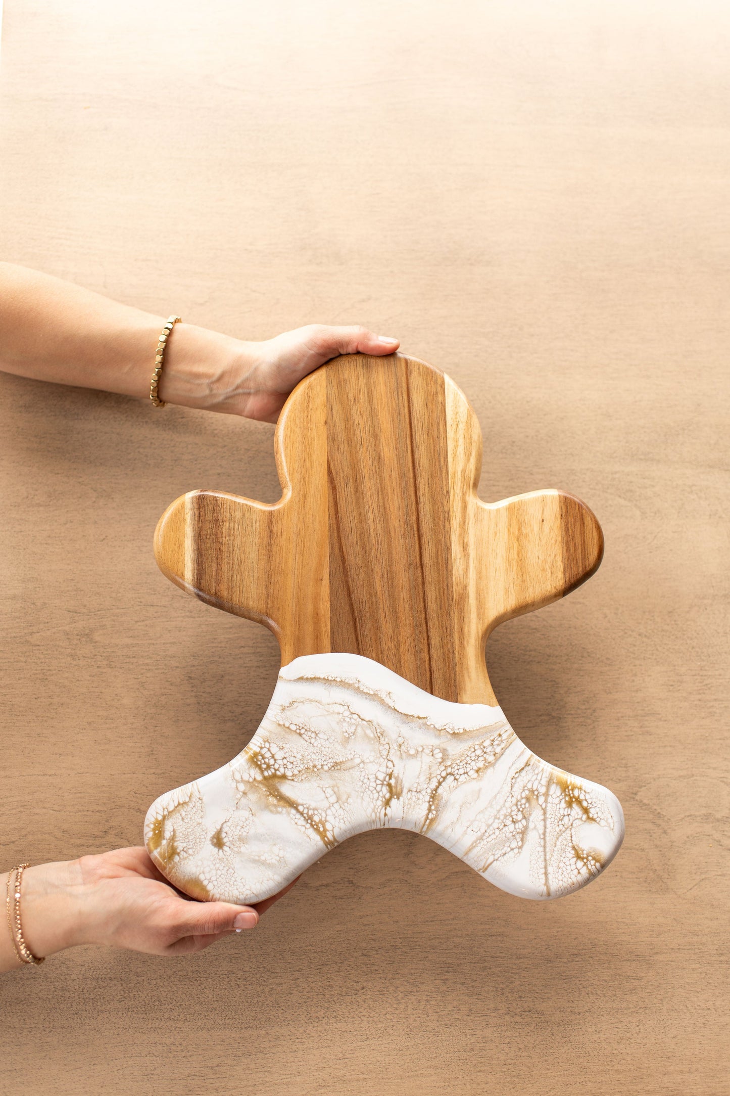 NEW!!! Gingerbread Man Charcuterie Board and Ceramic Tray