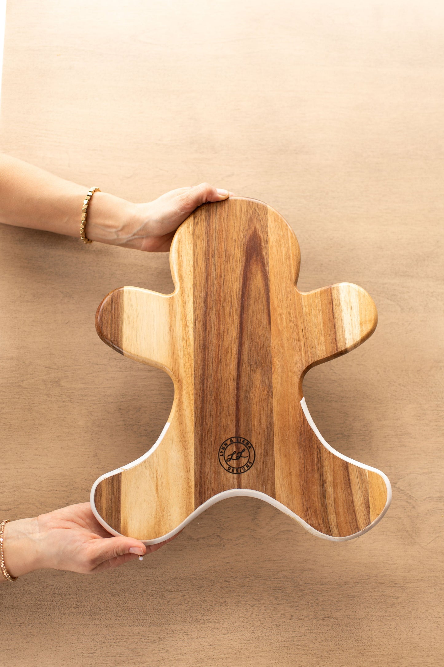 NEW!!! Gingerbread Man Charcuterie Board and Ceramic Tray