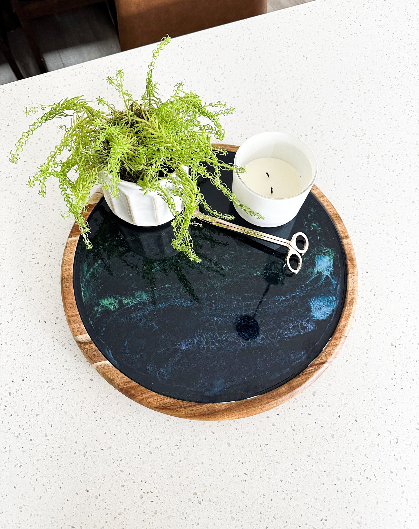 Acacia Lazy Susan