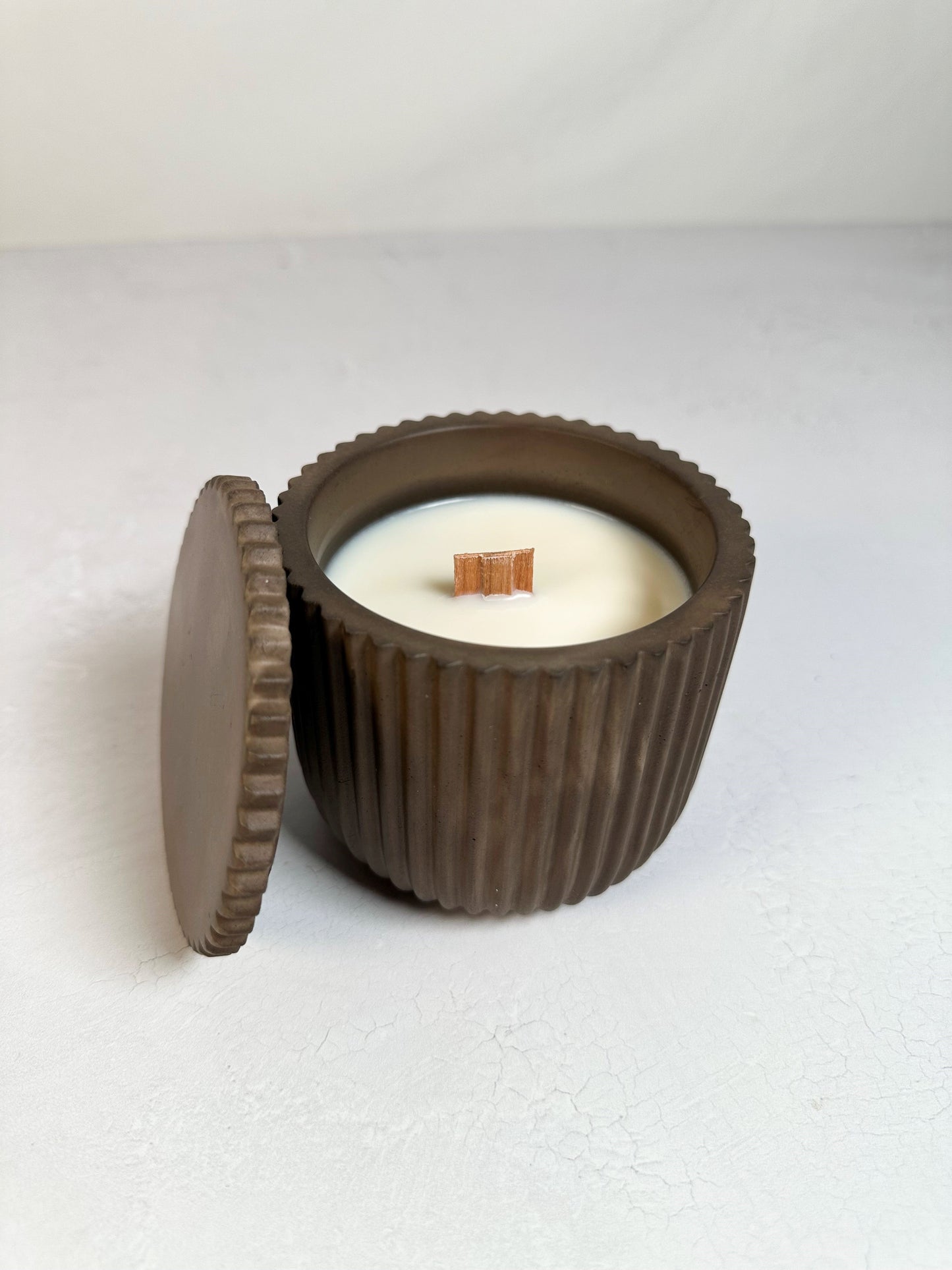 NEW!!! Fluted Large Candle