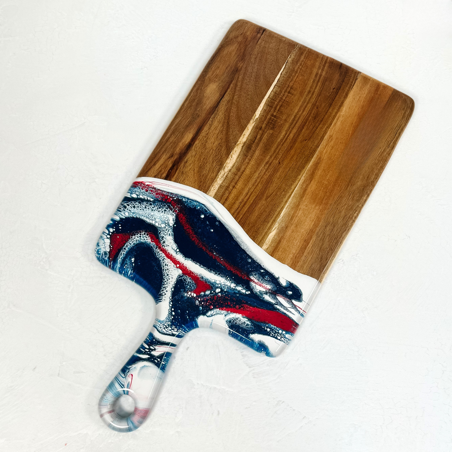 4th of July Resin Cheese Board