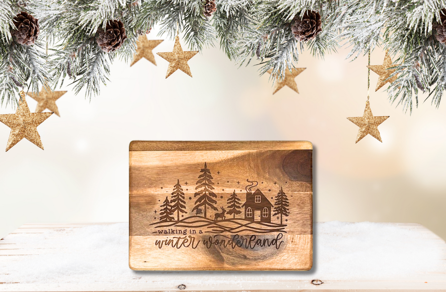 NEW! Winter and Christmas Collection! Engraved Designs (single)