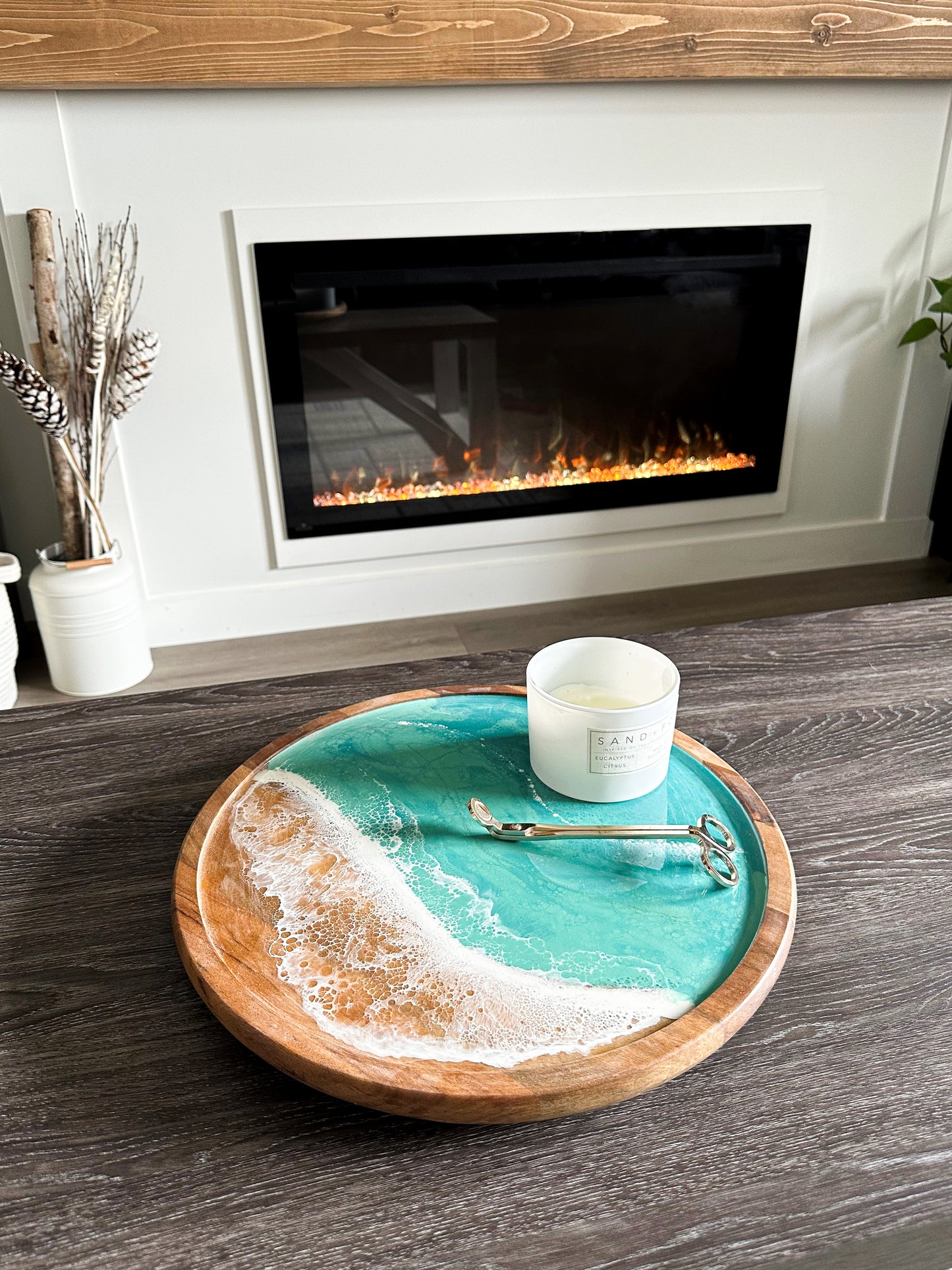 Acacia Lazy Susan